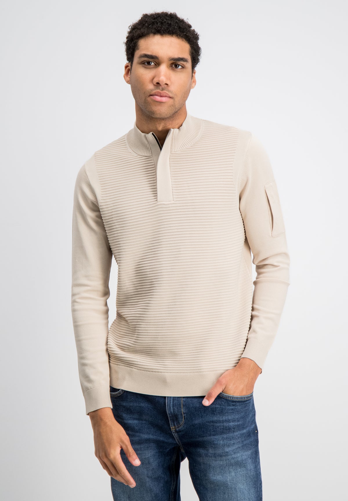 Hoyt - Half Zip Tech Knit Trui