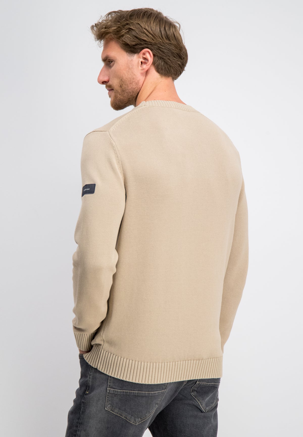 Ewan – Garment Dyed Crewneck Knit