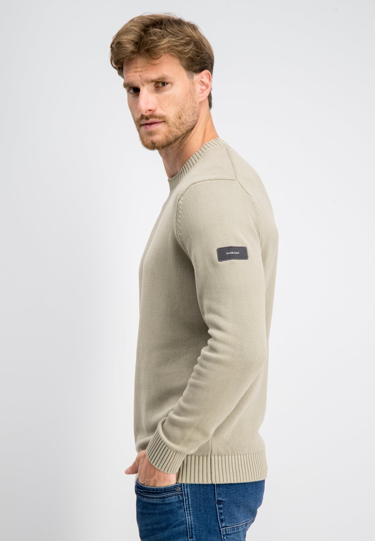 Ewan – Garment Dyed Crewneck Knit