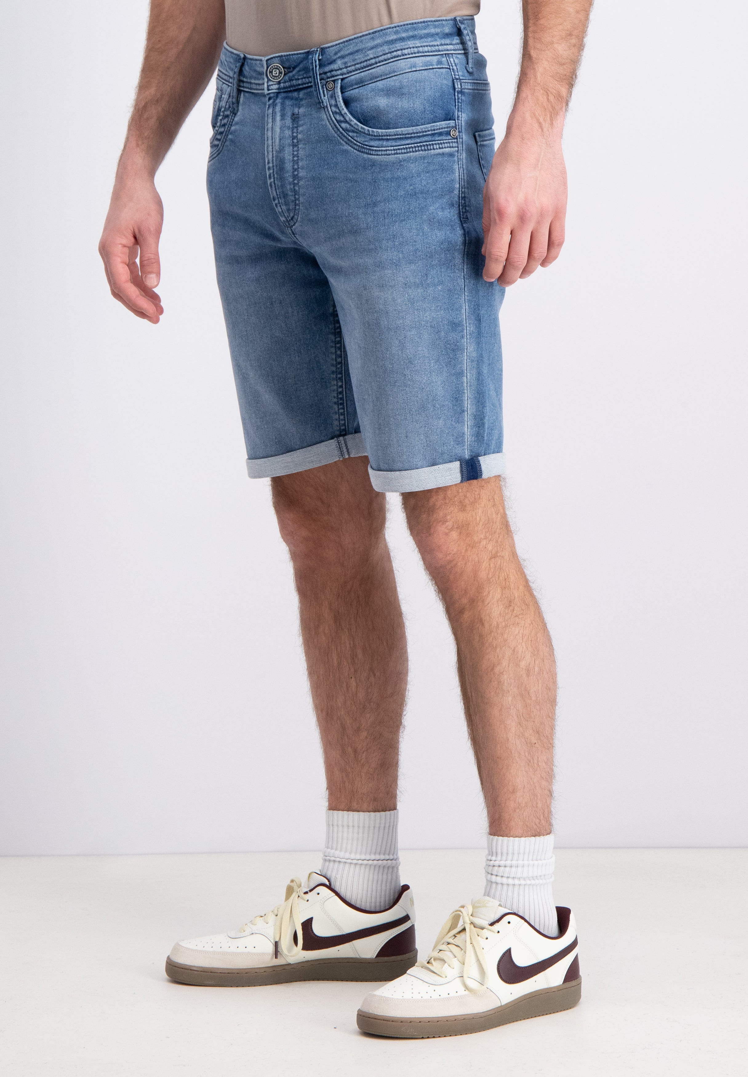 Donn - Jogg denim shorts