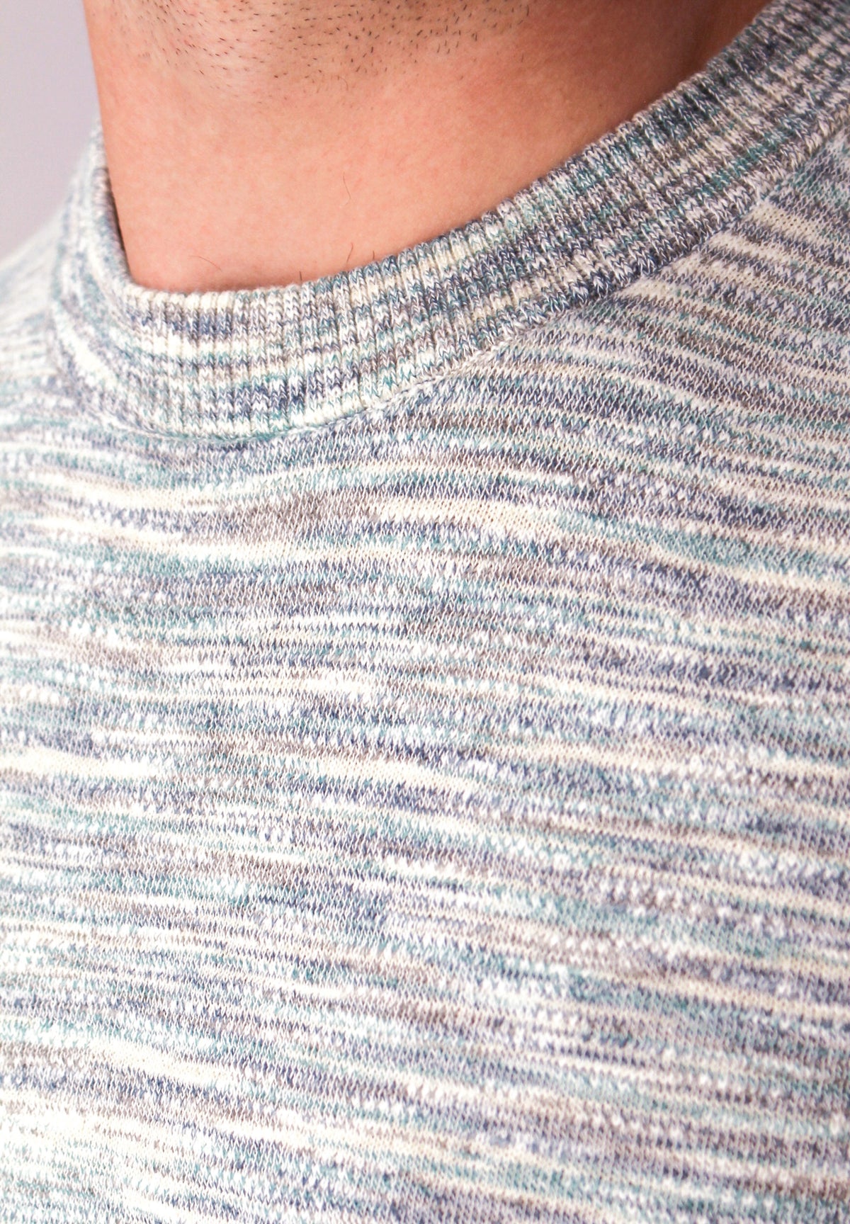 Astor - Gebreid Slub T-shirt