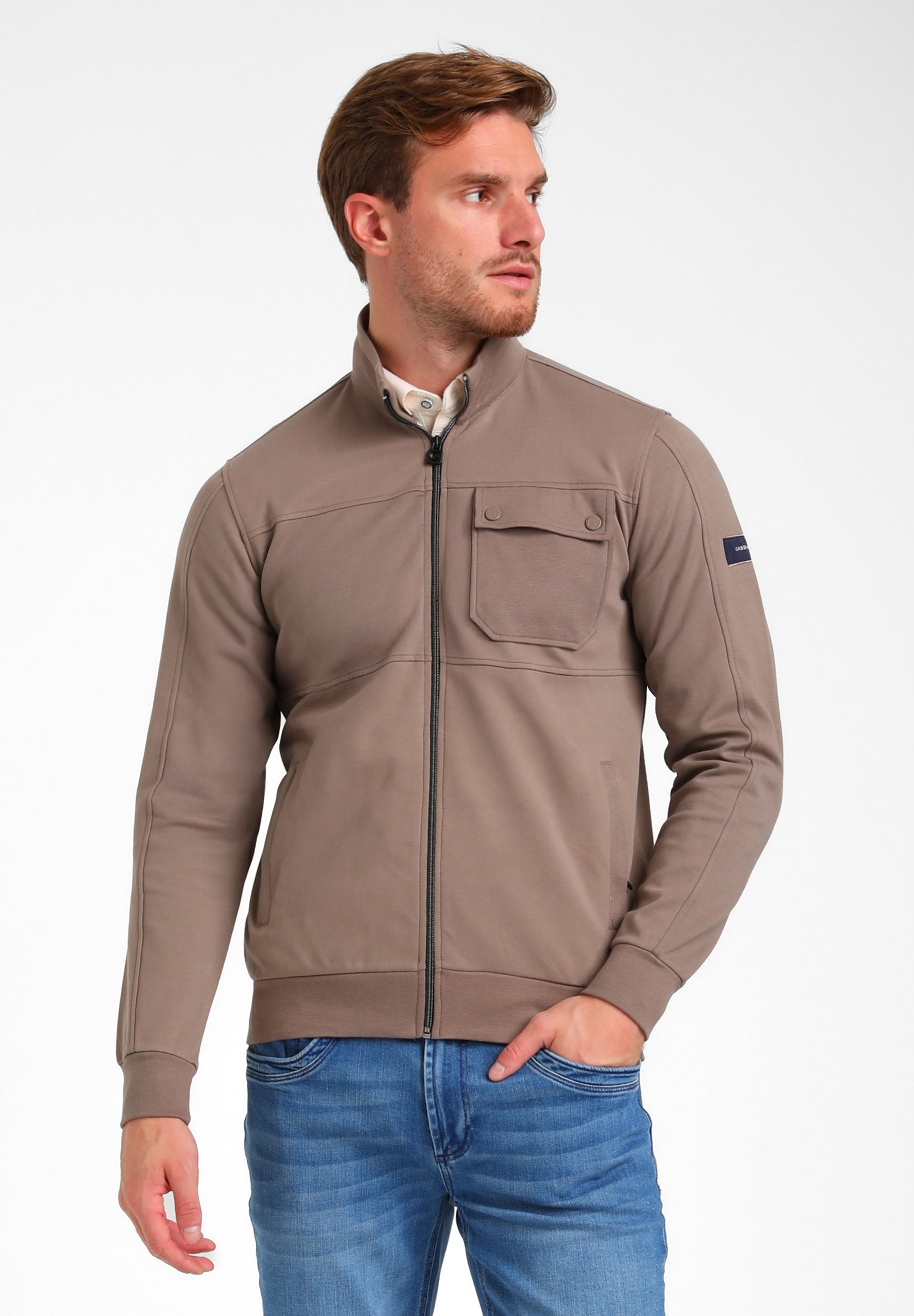Praktische interlock vest
