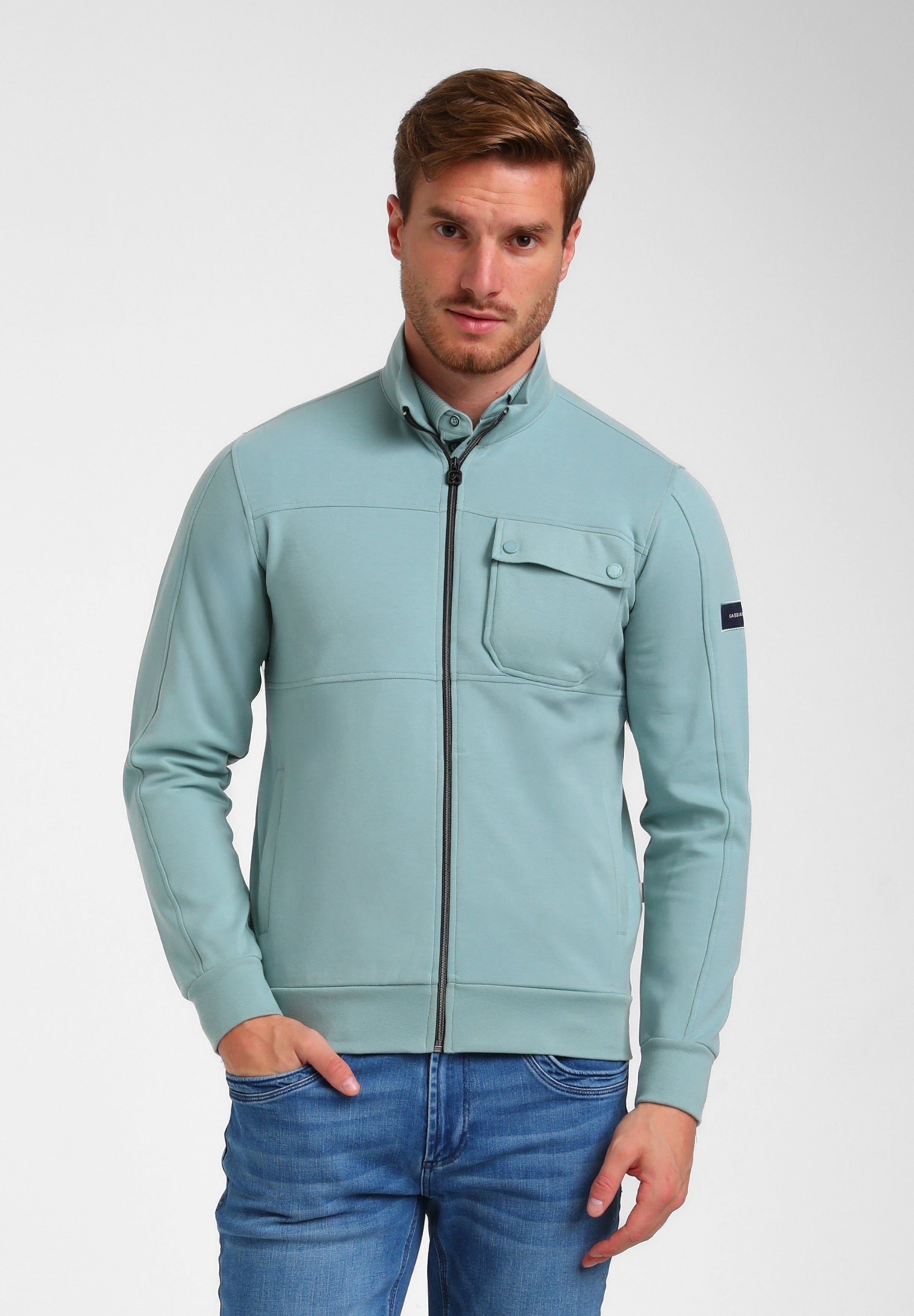 Praktische interlock vest