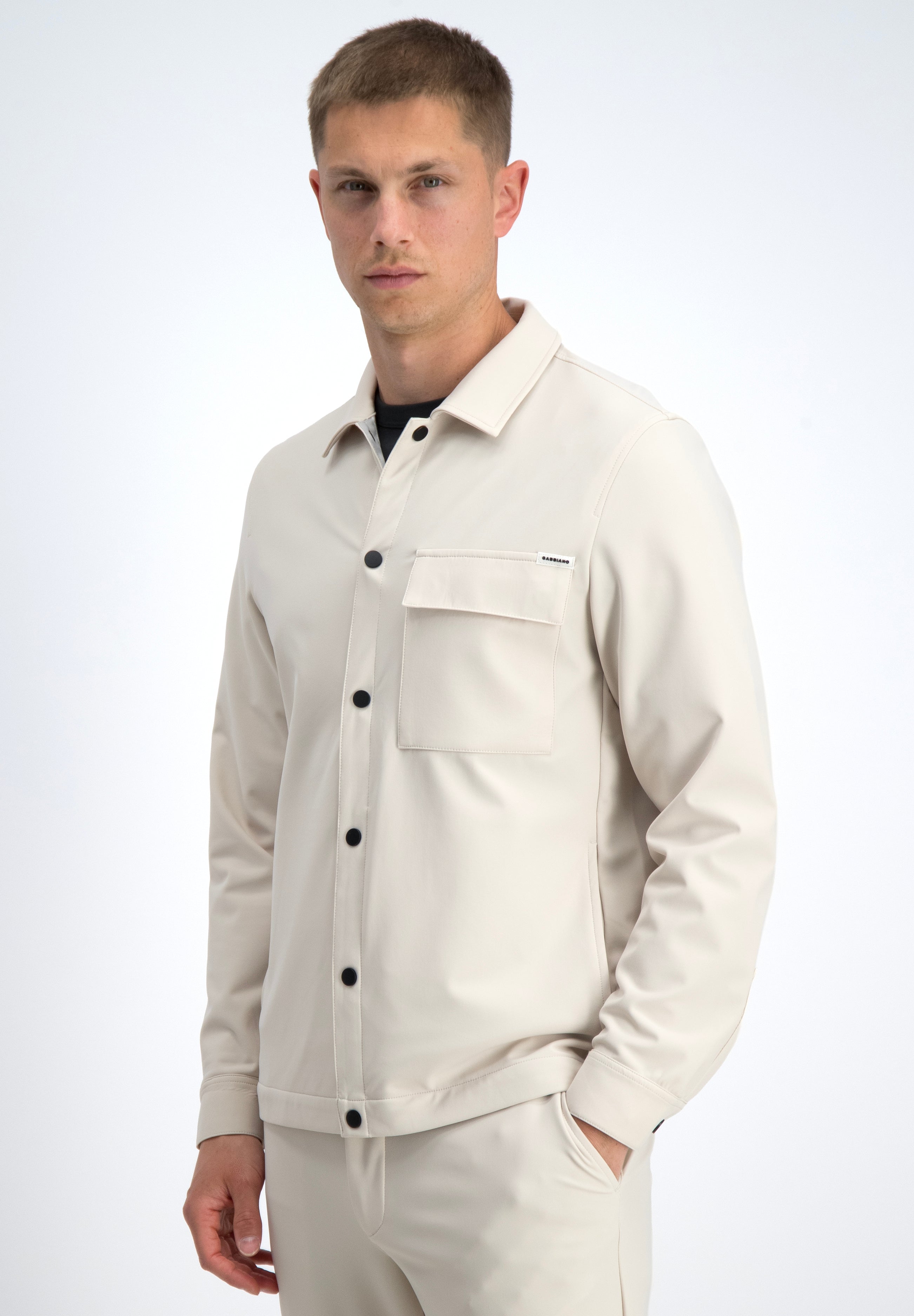 Travel overshirt 4way-stretch