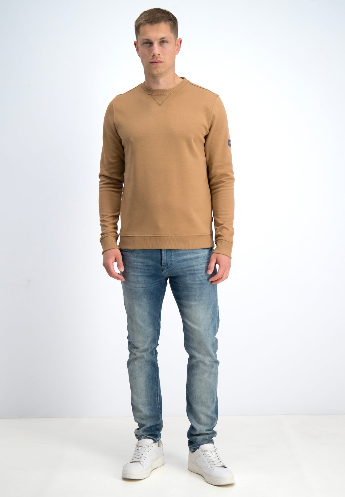 Soft touch crewneck sweater