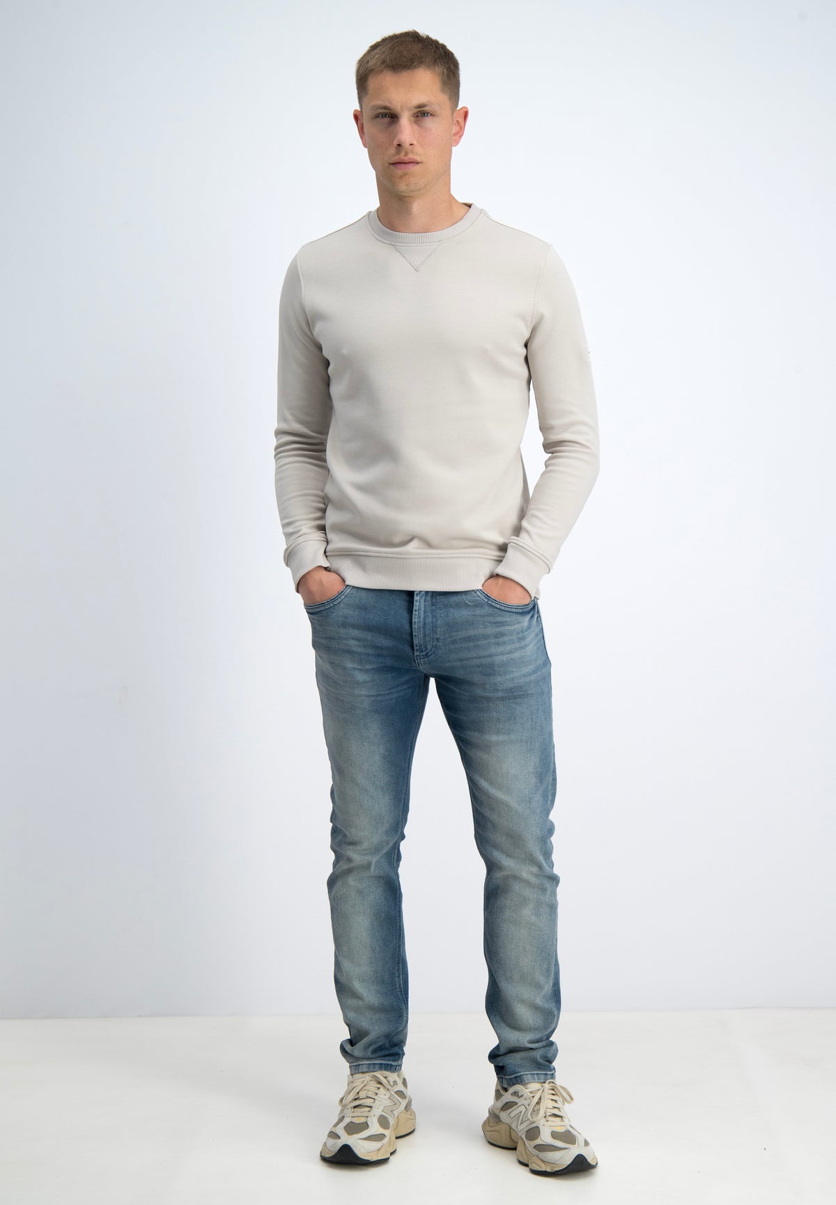 Soft touch crewneck sweater