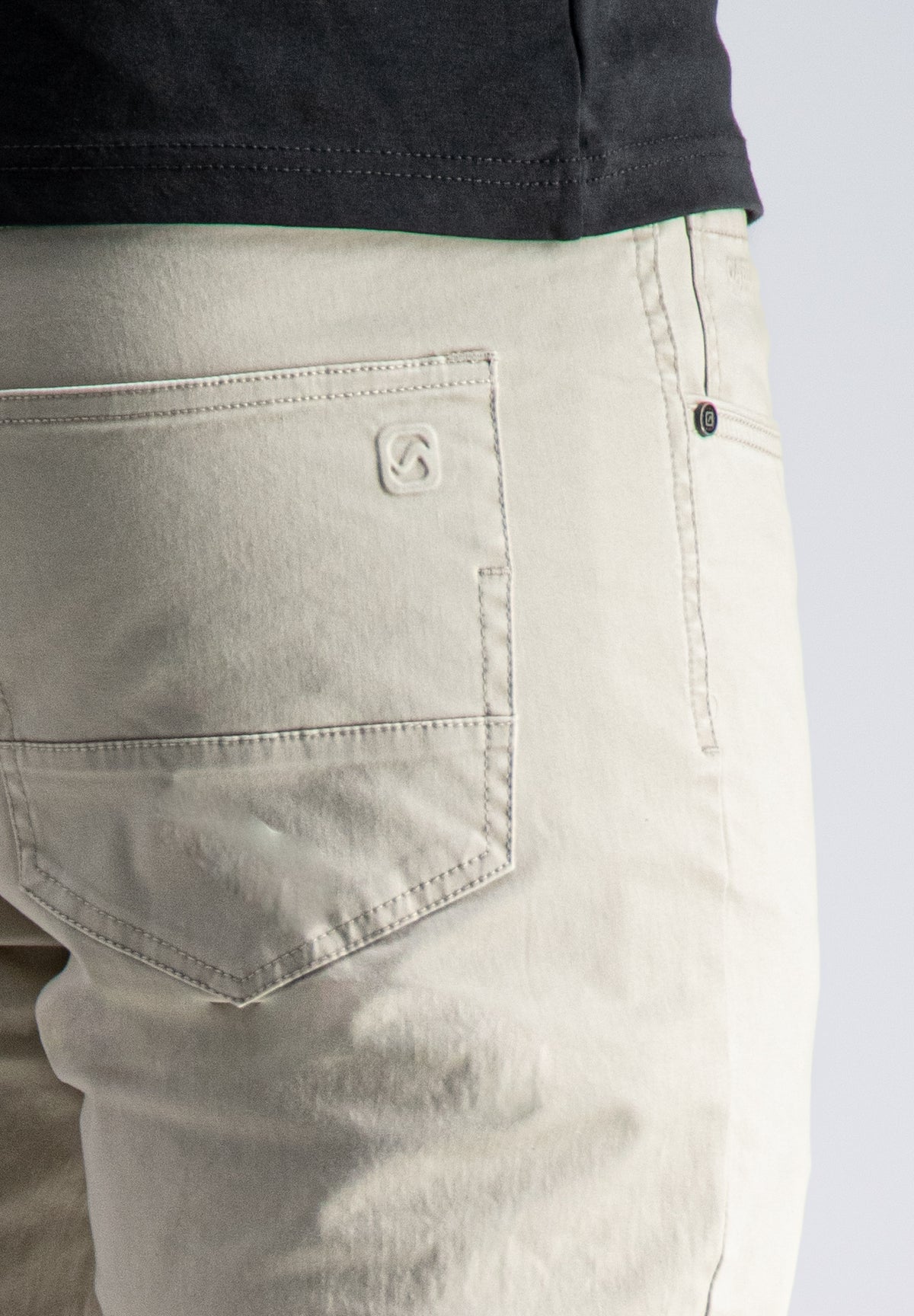 Axel - 5-pocket garment dyed pants