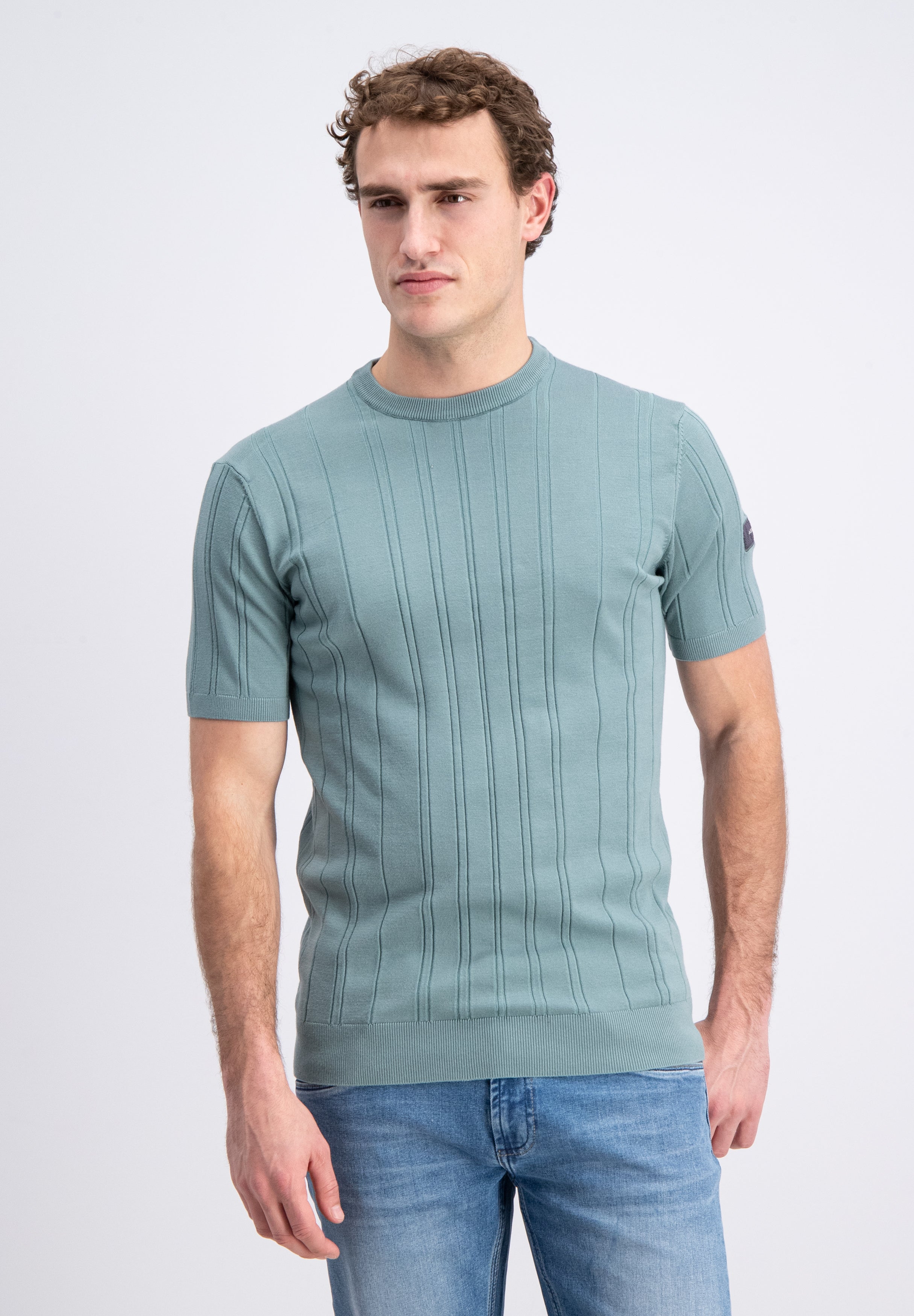 Nomik – Gestreiftes Strick-T-Shirt
