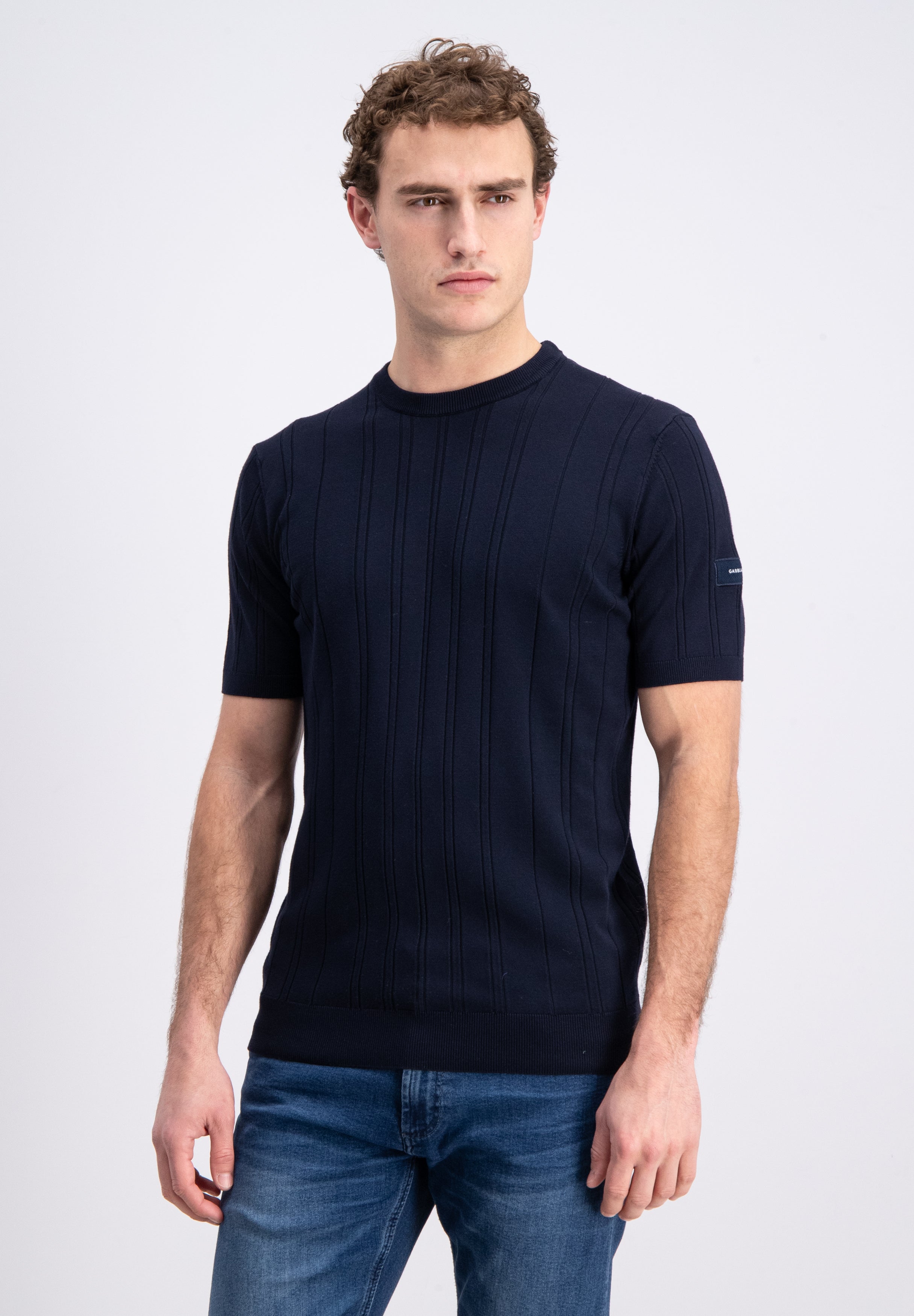 Nomik – Gestreiftes Strick-T-Shirt