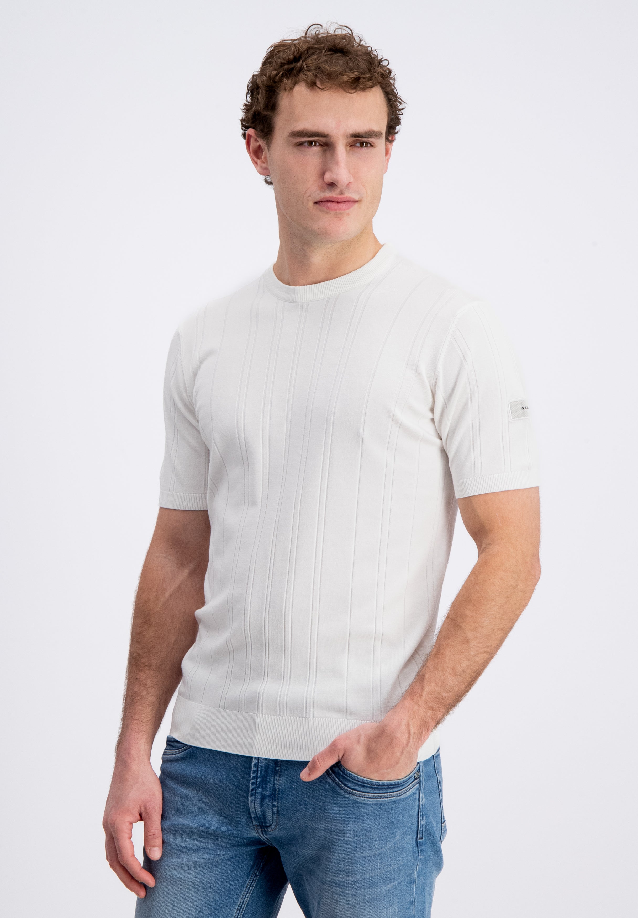 Nomik - Striped Knitted T-shirt