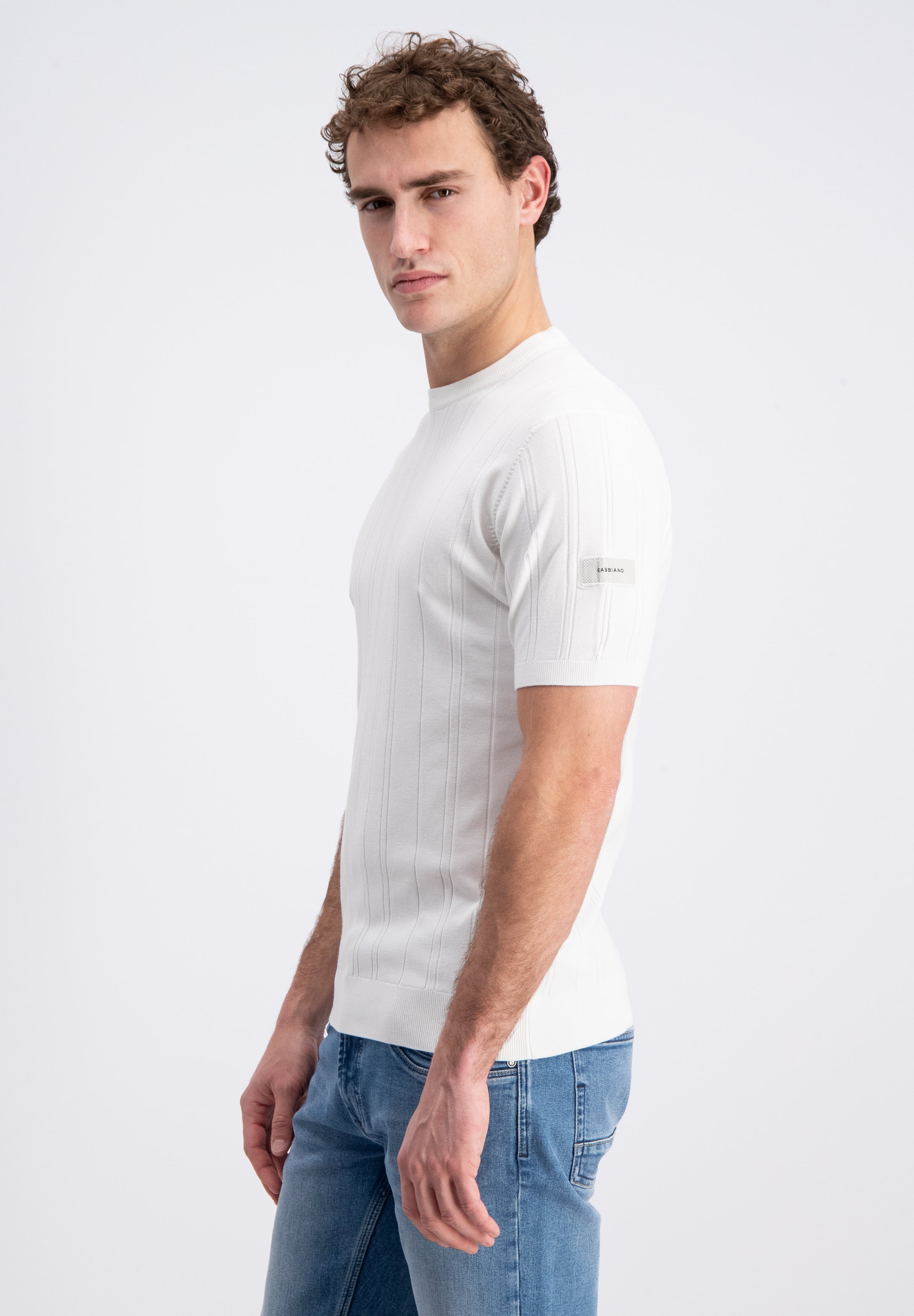 Nomik – Gestreiftes Strick-T-Shirt