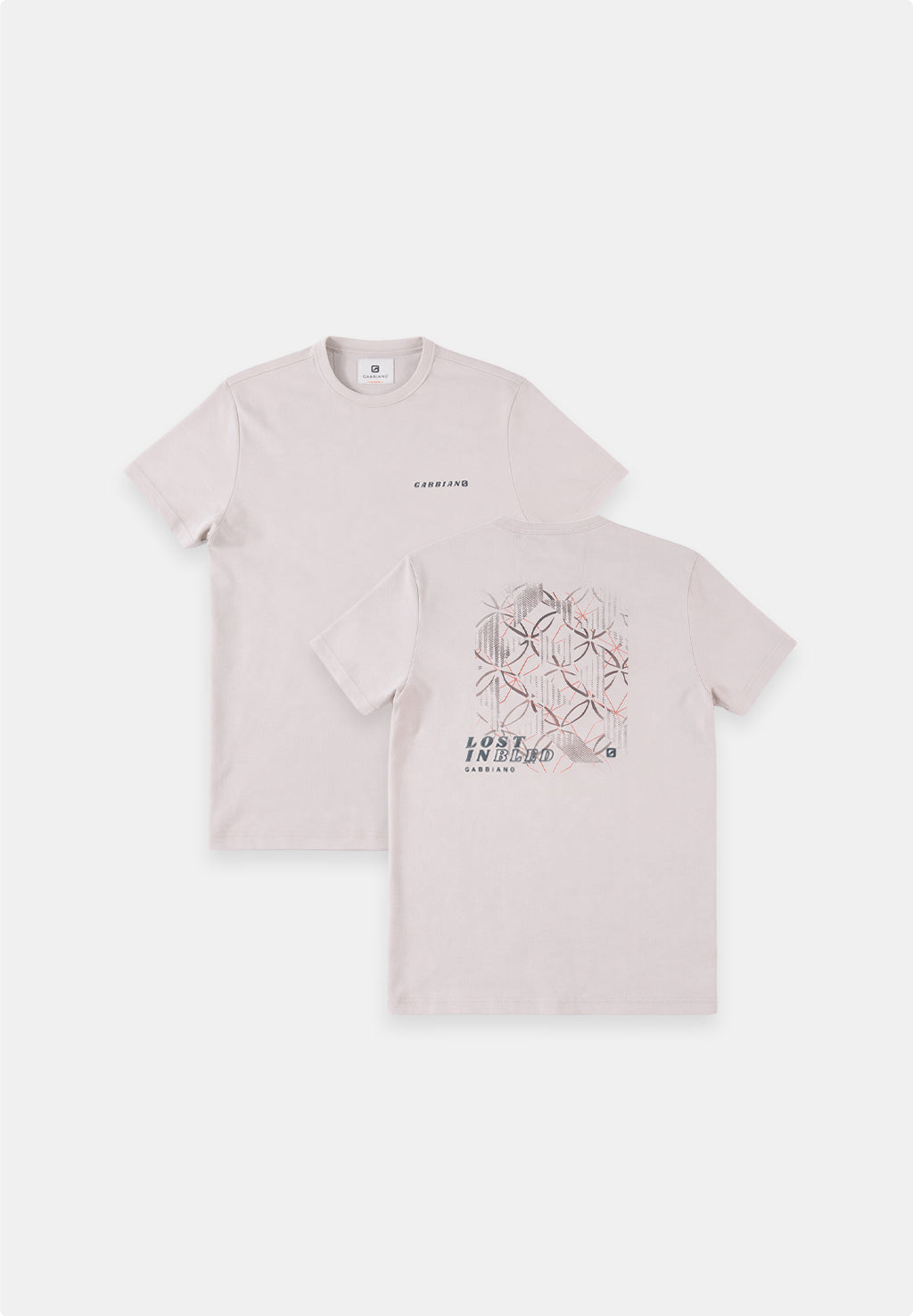 Bistra - Interlock T-shirt with back print