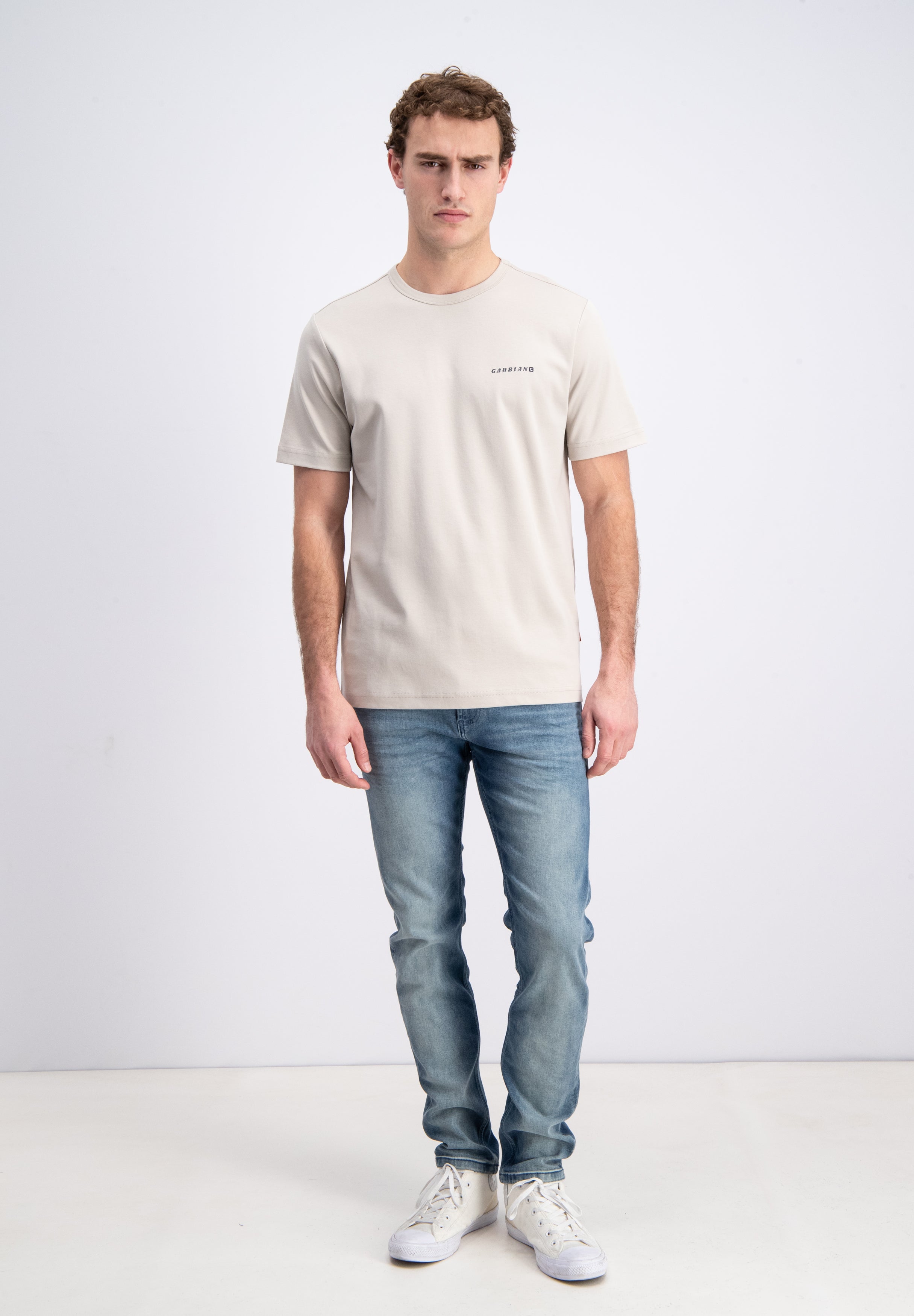 Bistra - Interlock T-shirt with back print