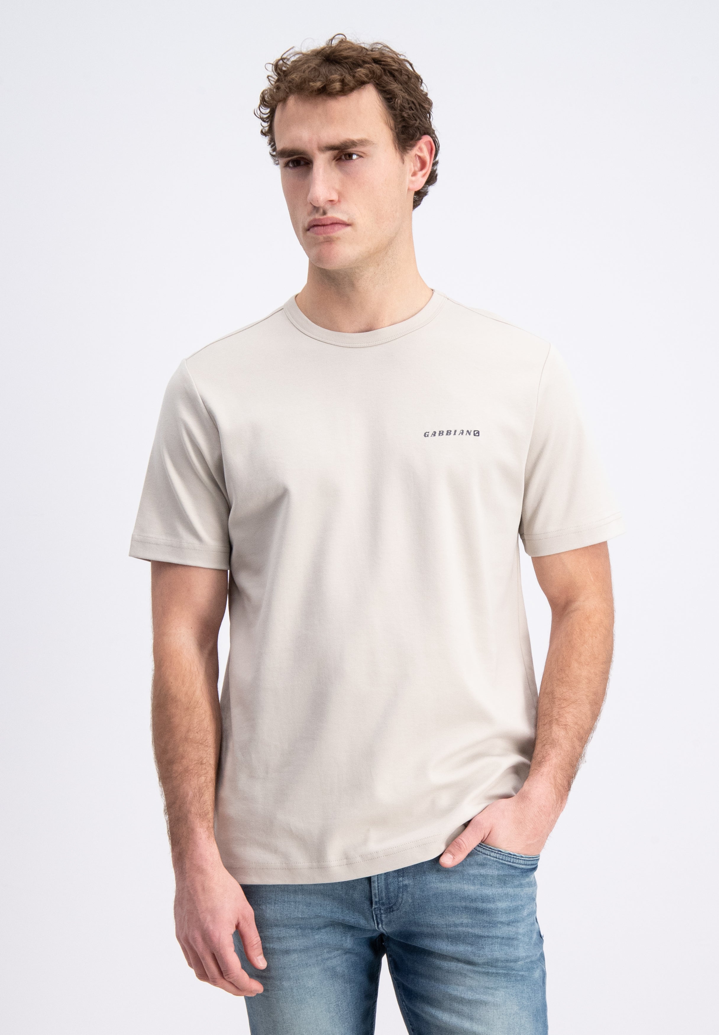 Bistra - Interlock T-shirt with back print