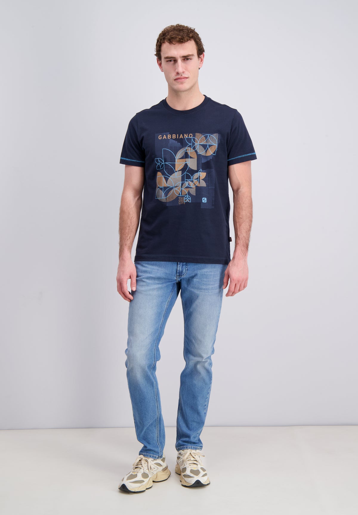 Dusk - Geometrische print t-shirt