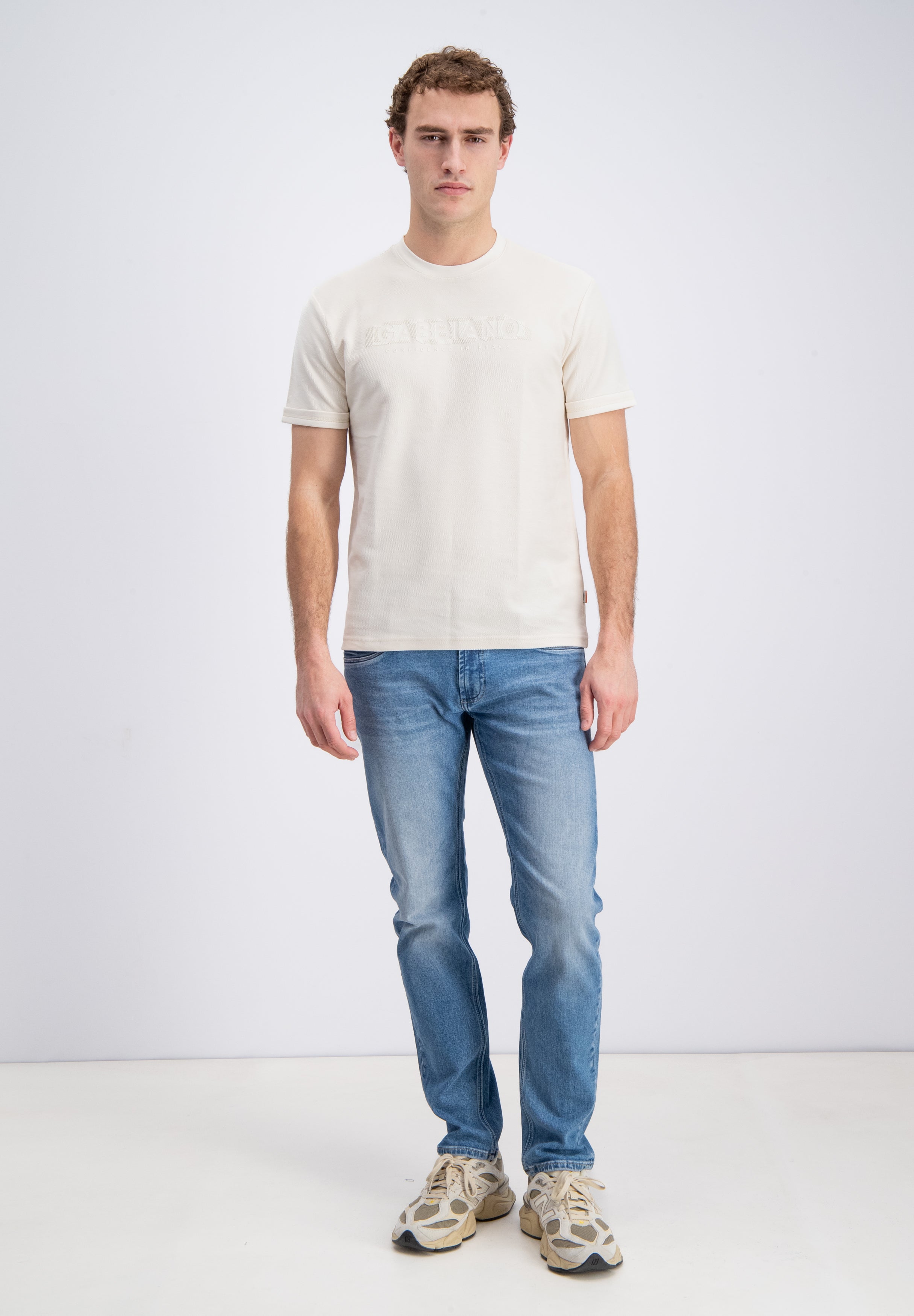 Lexor – Jacquard structure t-shirt