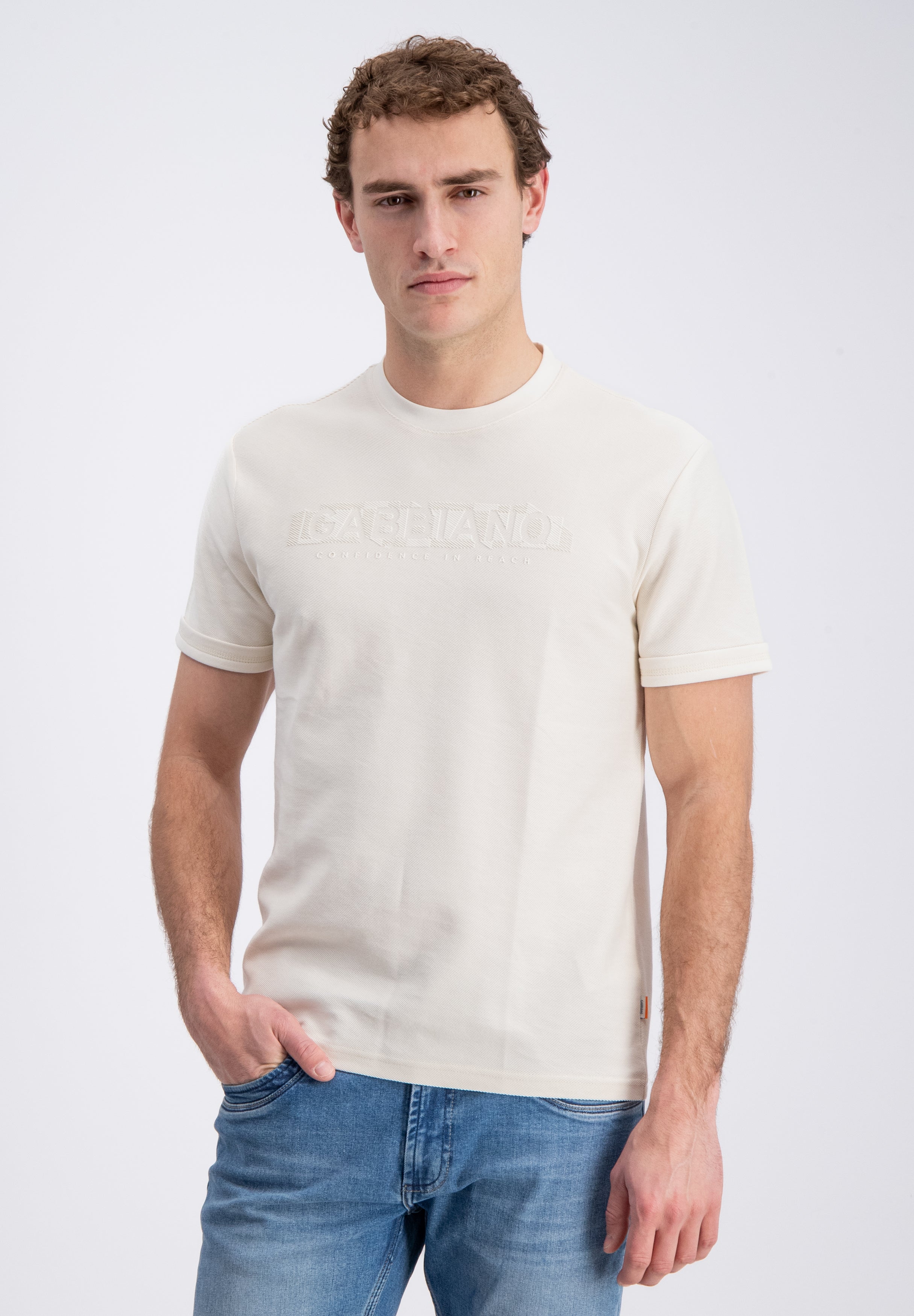 Lexor – Jacquard structure t-shirt