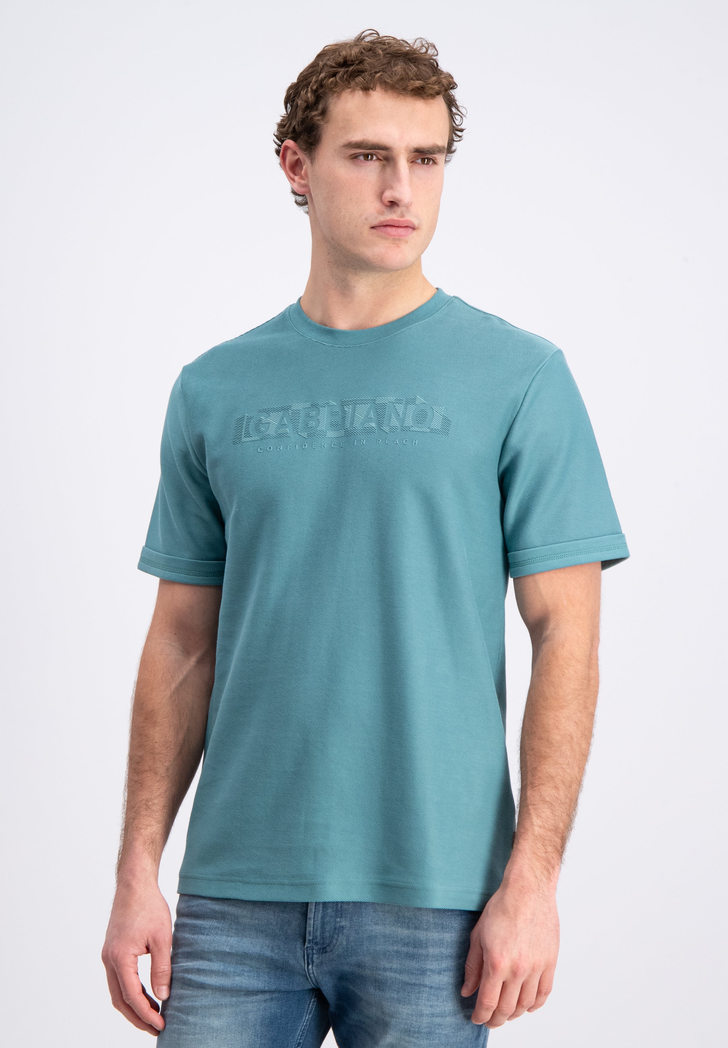 Lexor – Jacquard structure t-shirt