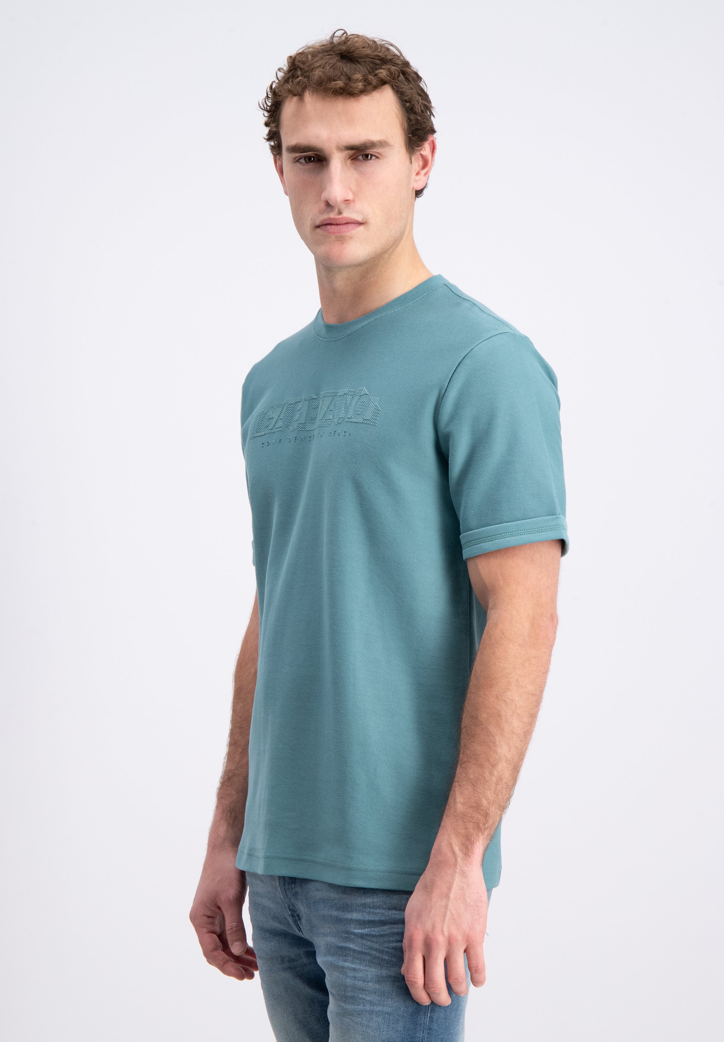 Lexor – Jacquard structure t-shirt