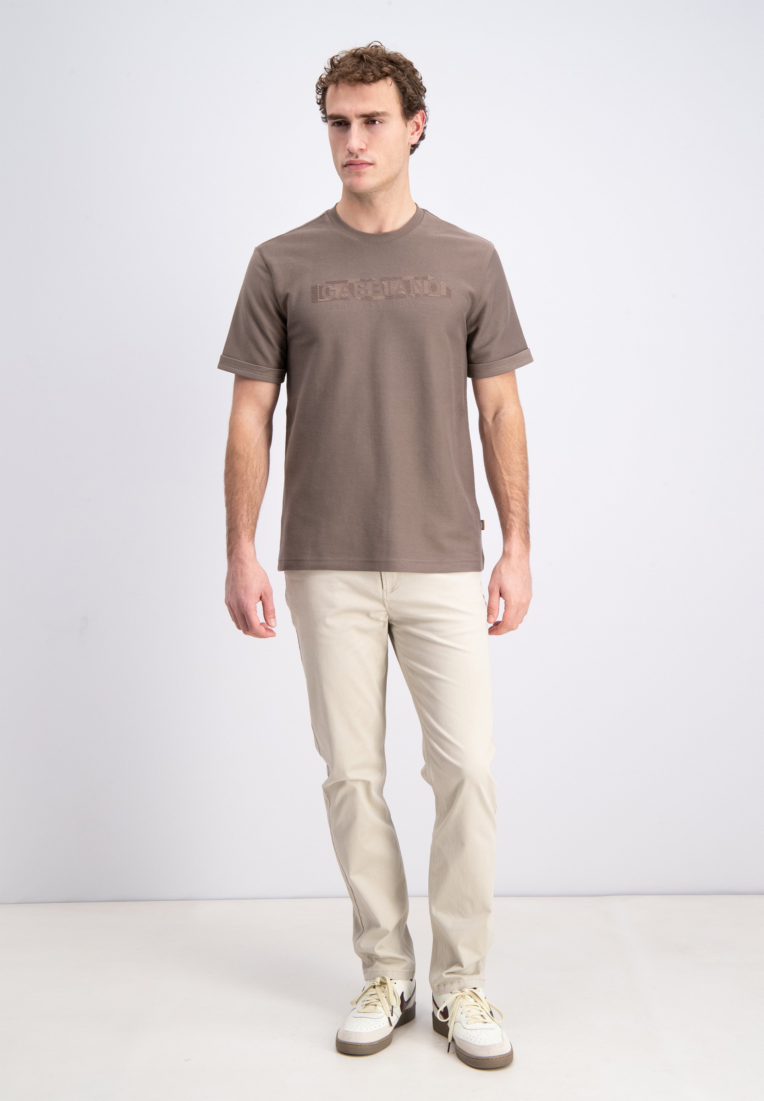 Lexor – Jacquard structure t-shirt