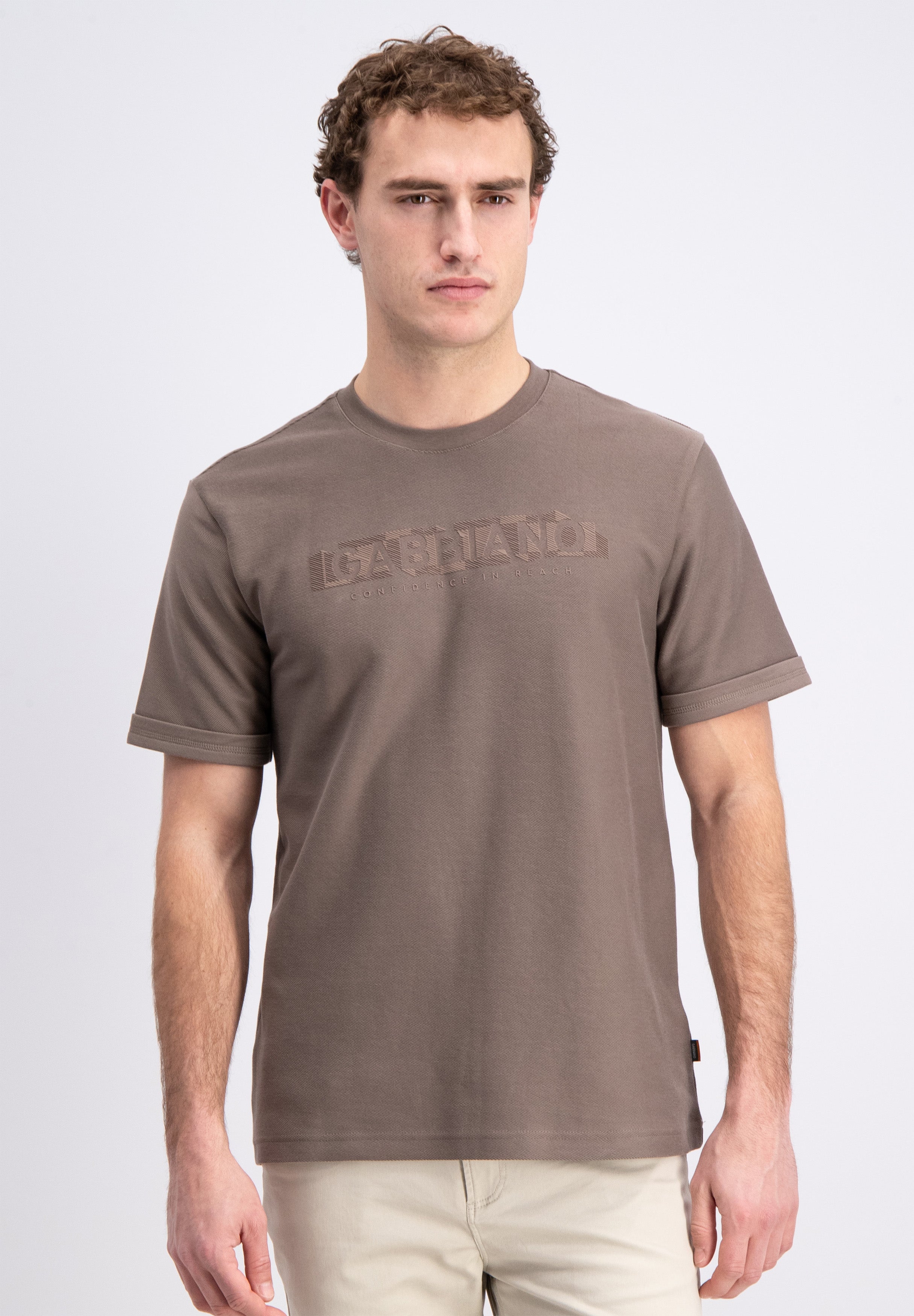 Lexor – Jacquard structure t-shirt
