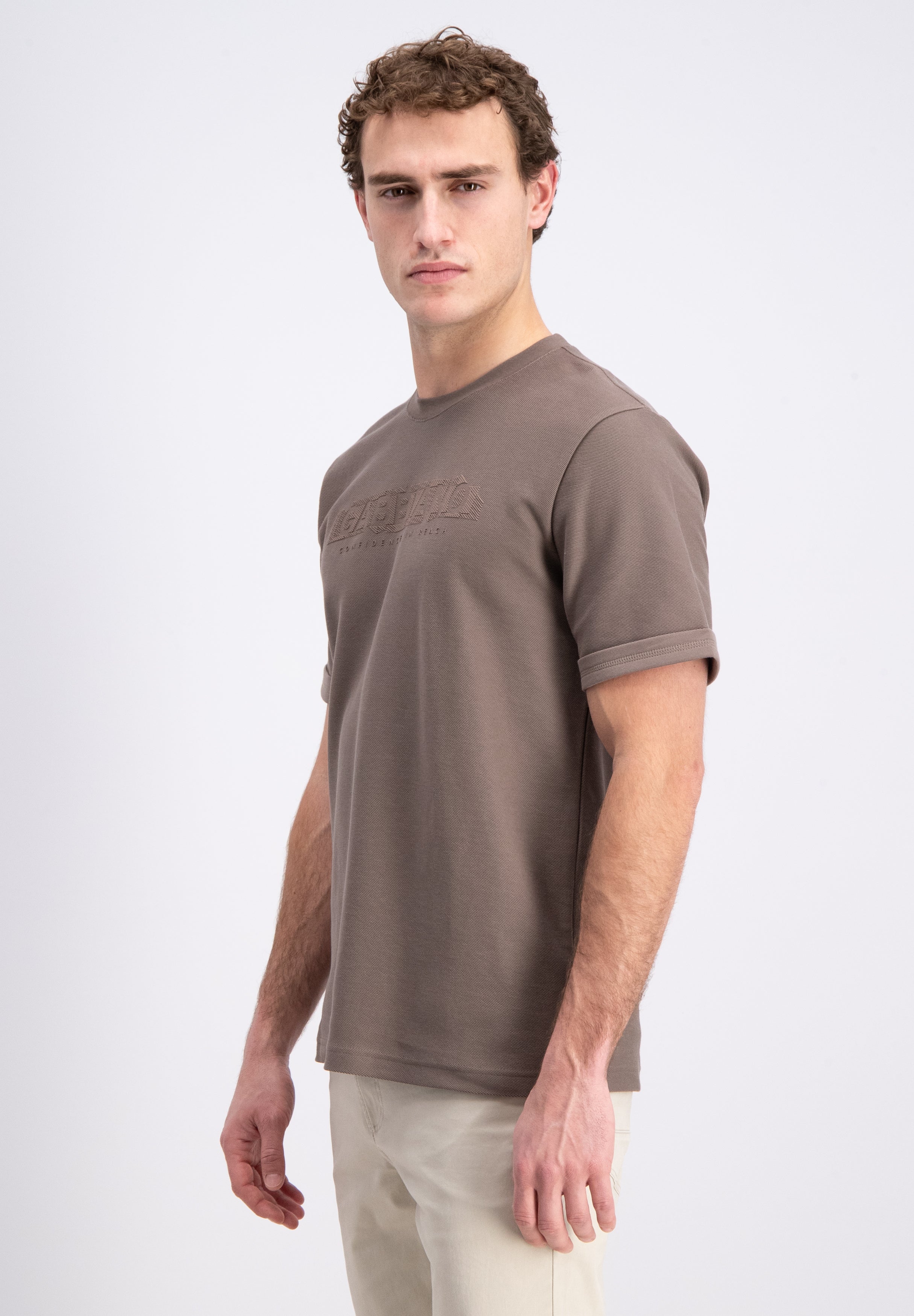Lexor – Jacquard structure t-shirt