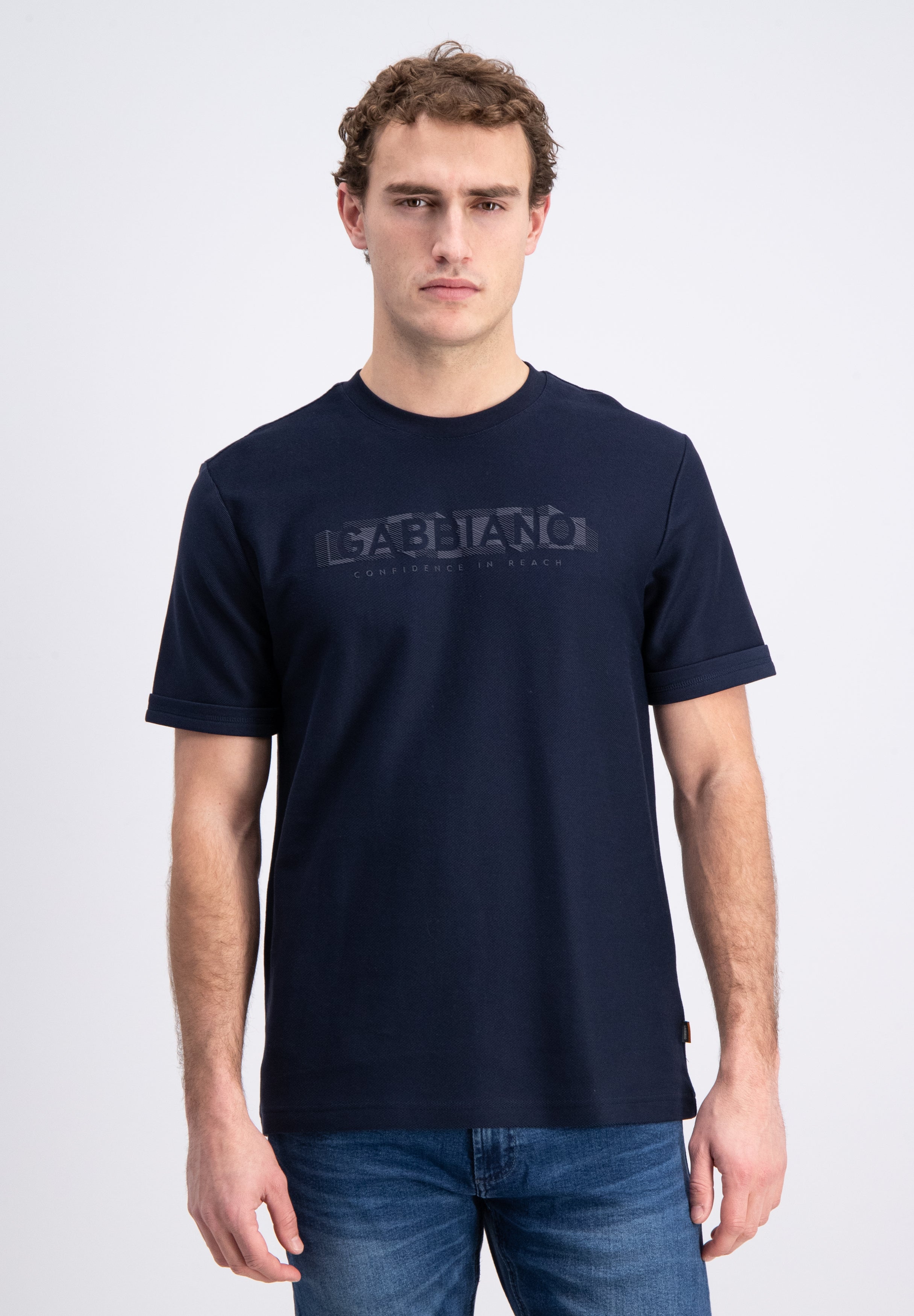 Lexor – Jacquard structure t-shirt