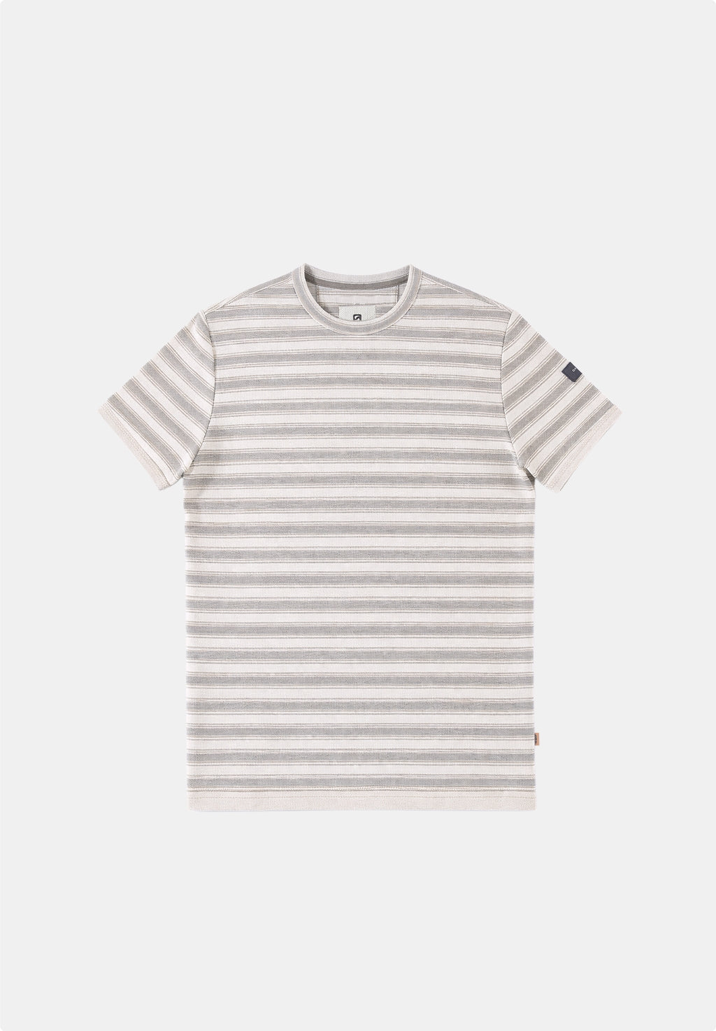 Sovla – Jacquard striped T-shirt