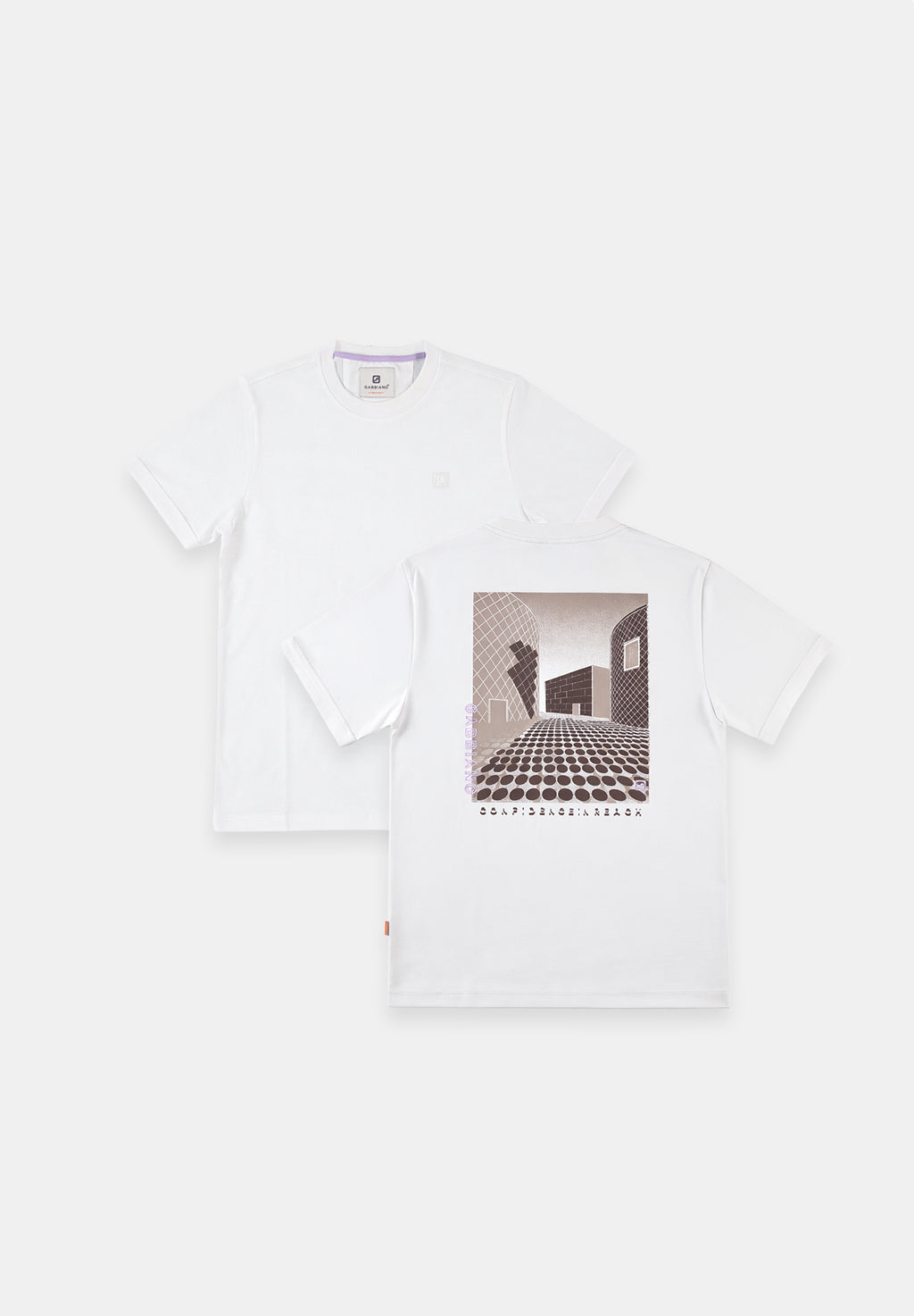 Bara –  Architecture Backprint T-shirt