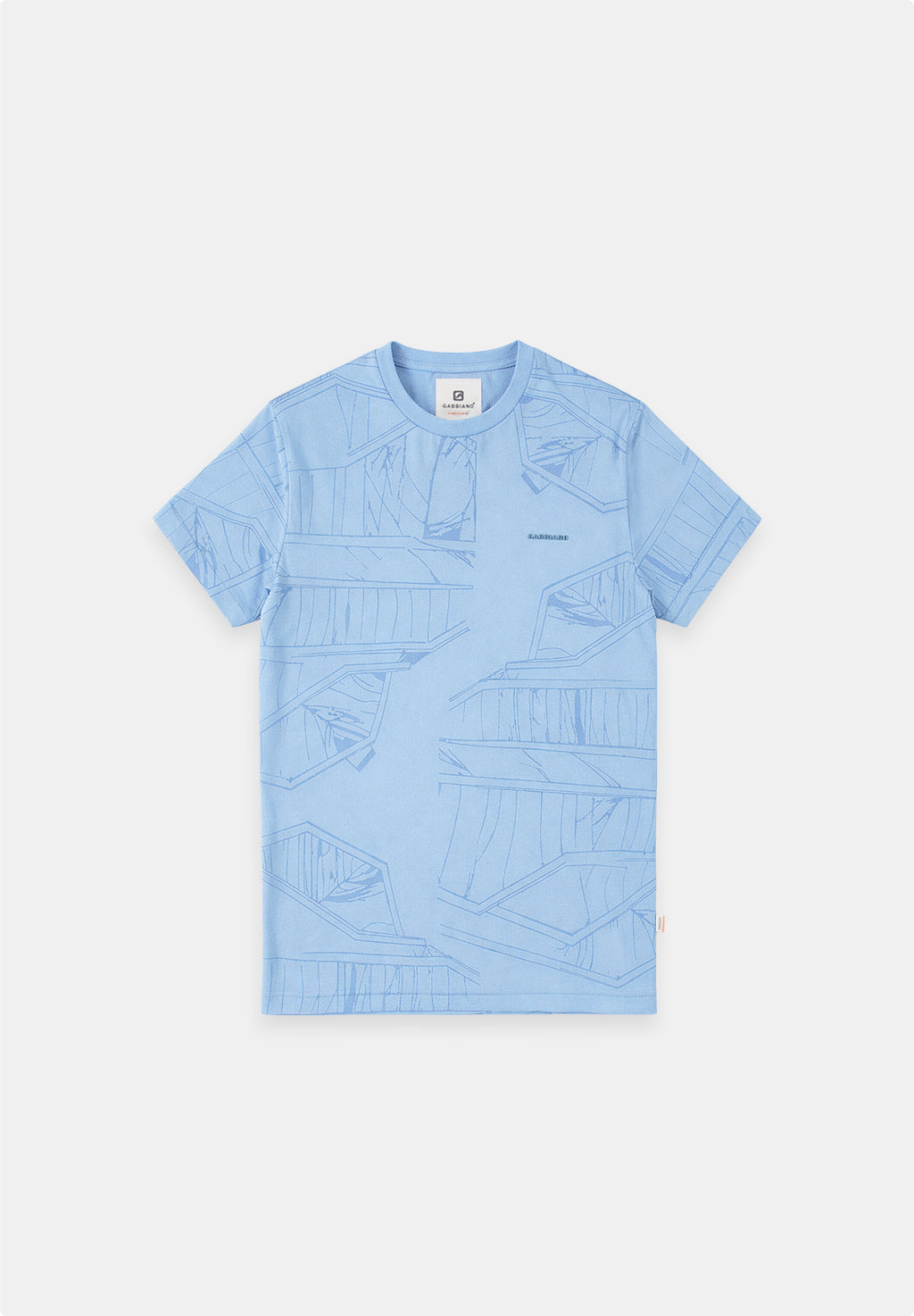 Regular fit t-shirt all over print