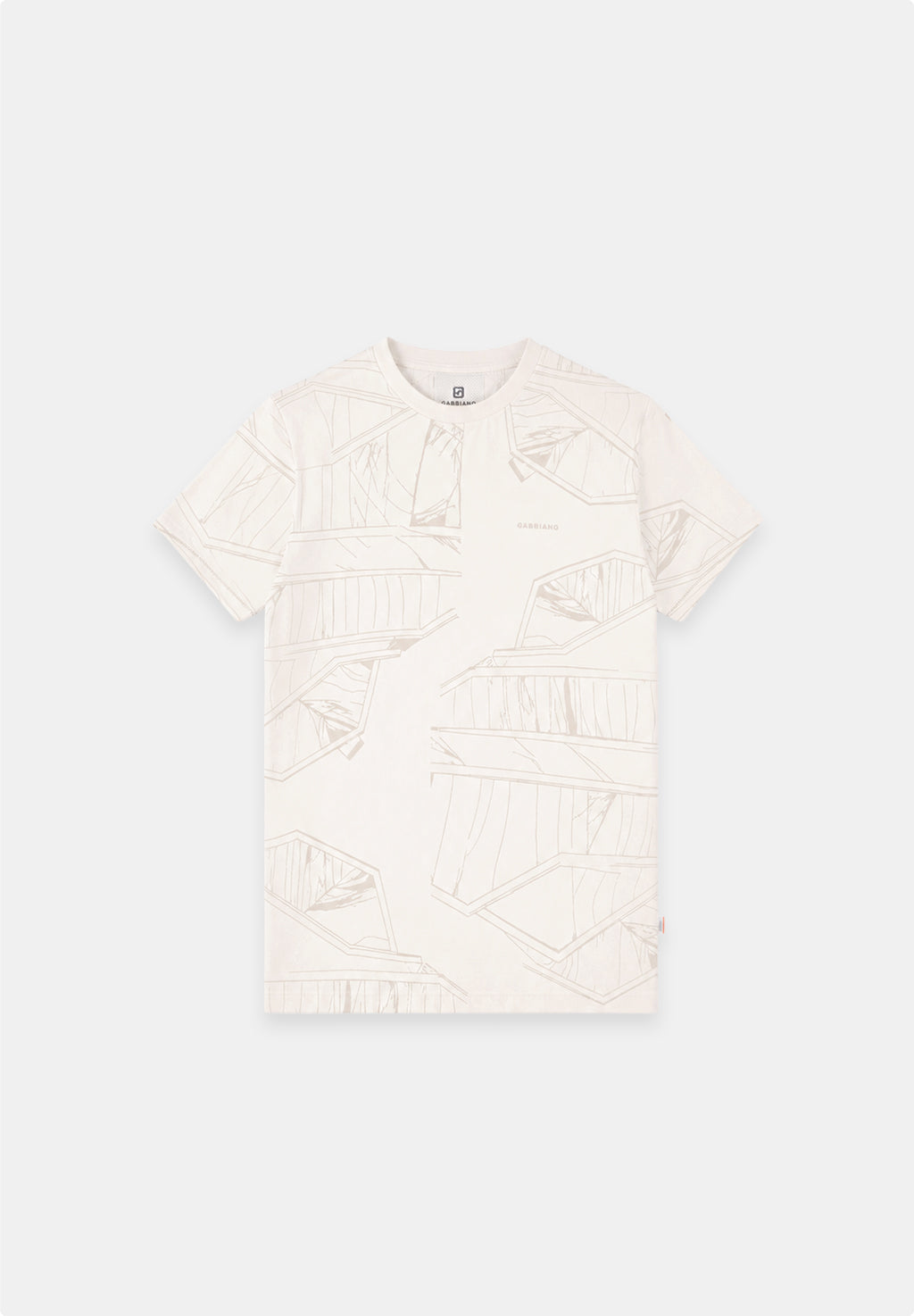 Regular fit t-shirt all over print