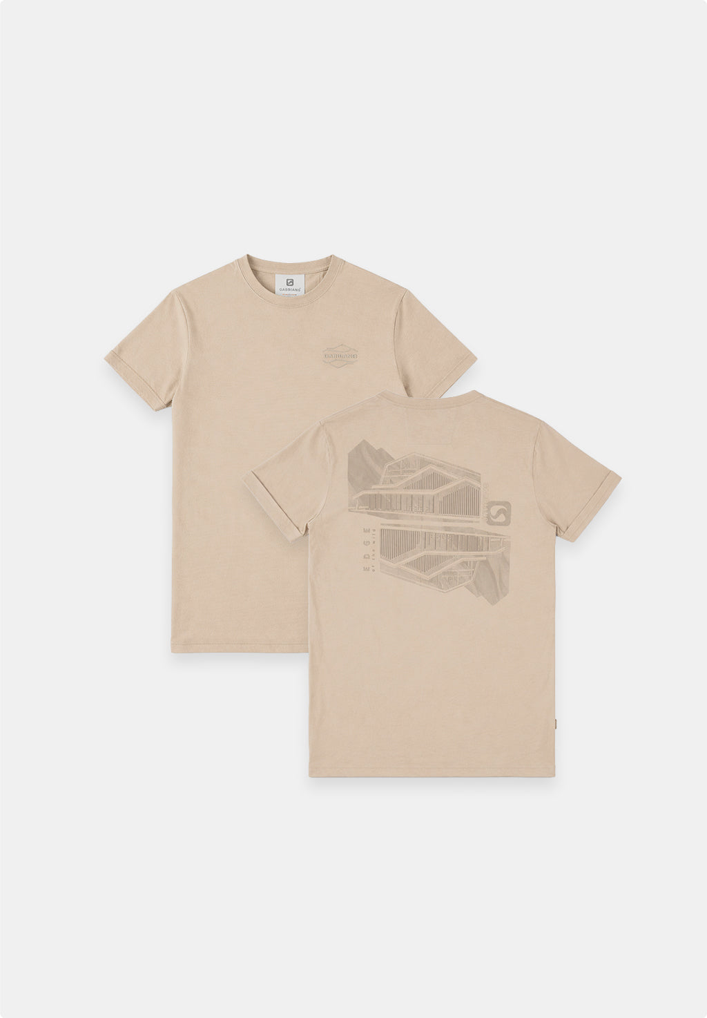 Regular fit t-shirt backprint 3d
