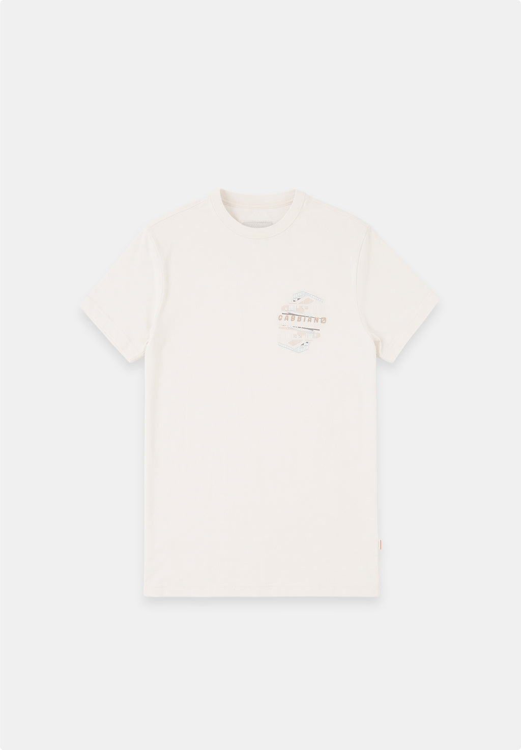 Regular fit t-shirt met embroidery en print