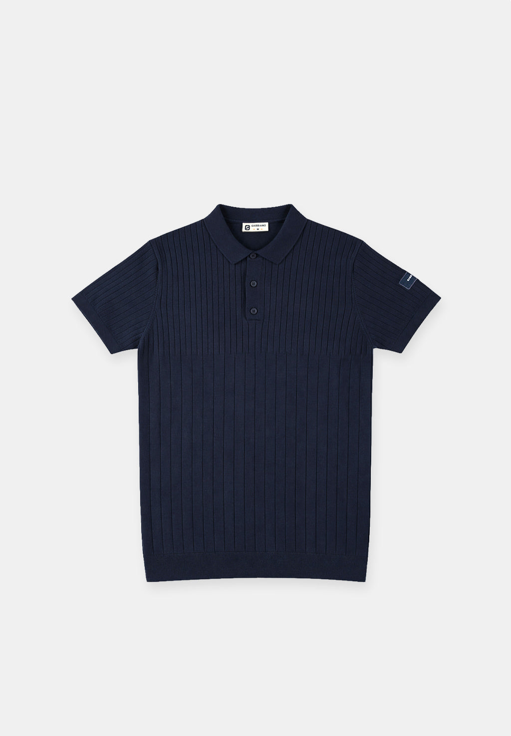 Mavon – knitted stripe polo