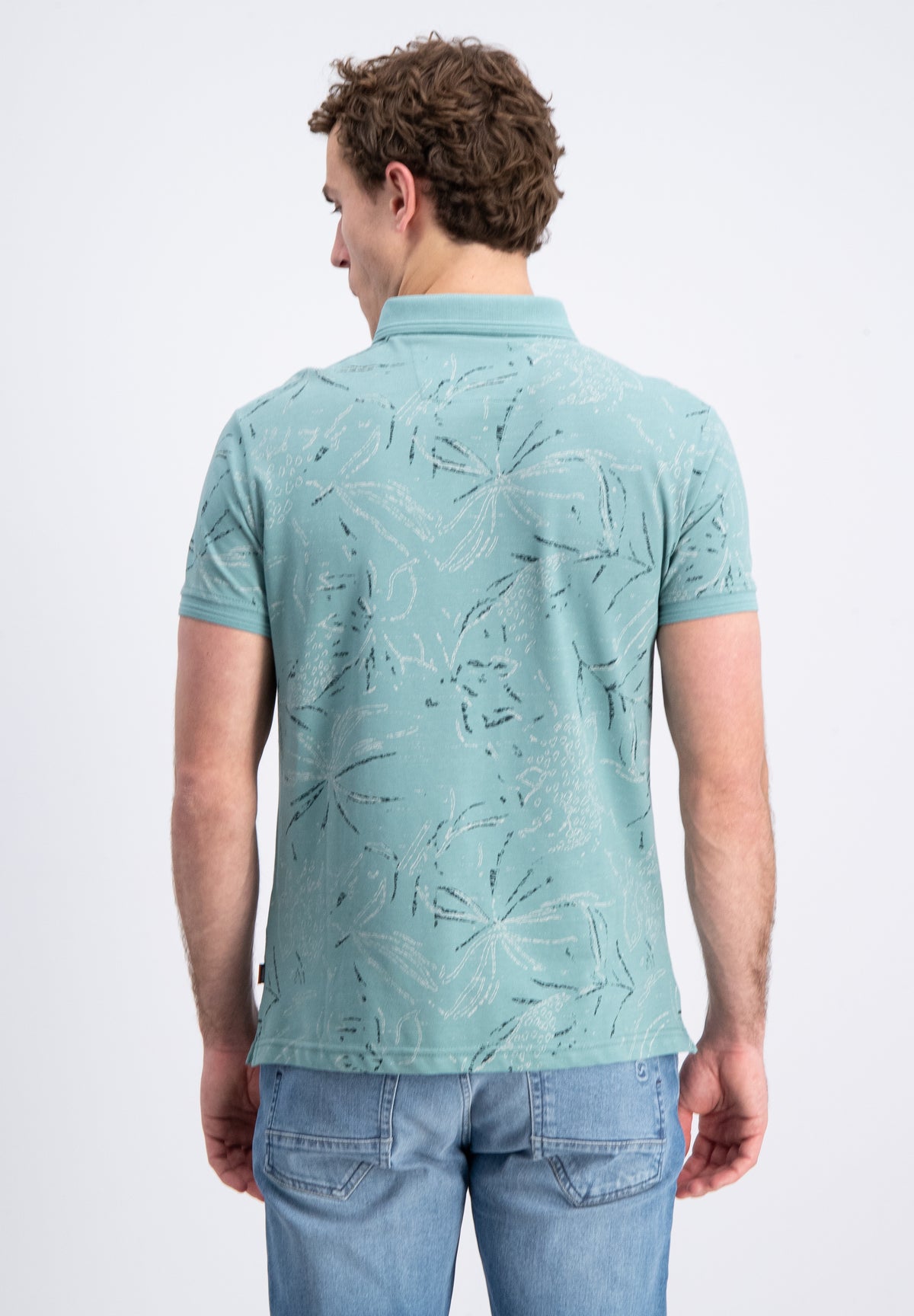 Brenzi – Short sleeve all over print polo