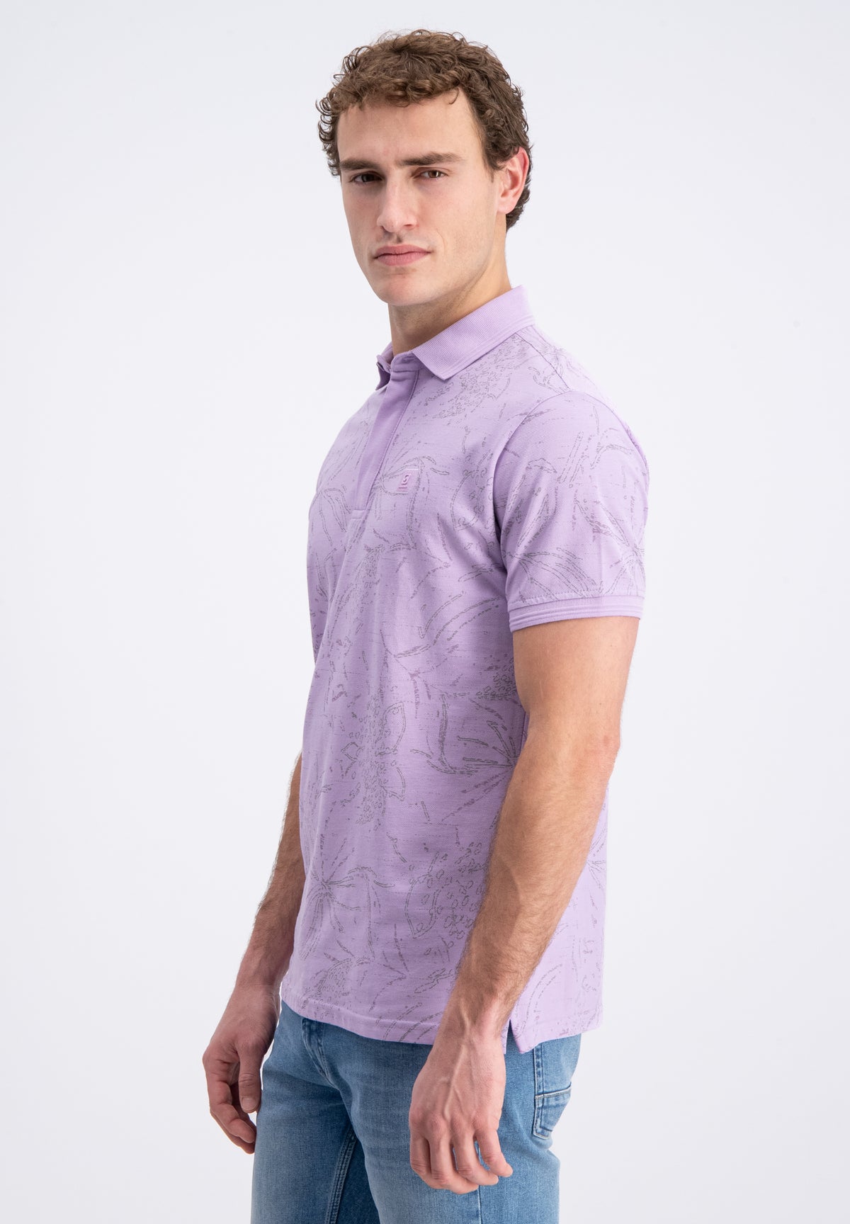 Brenzi – Short sleeve all over print polo