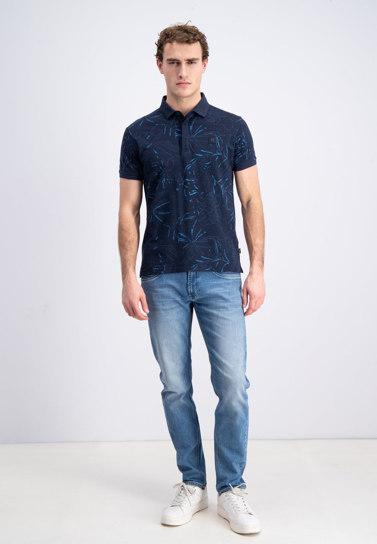 Brenzi – Short sleeve all over print polo