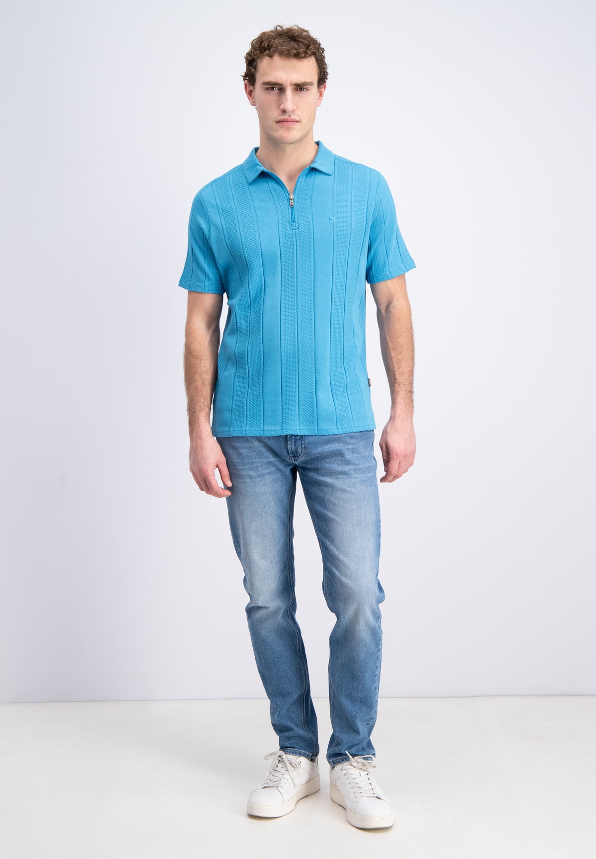 Lorven – Embroidered logo polo