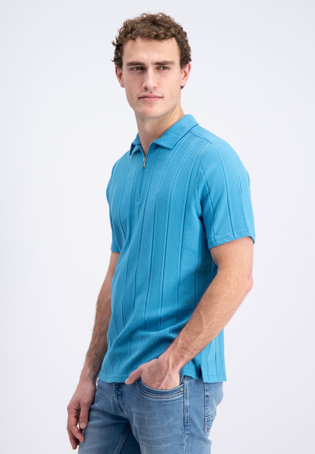 Lorven – Embroidered logo polo