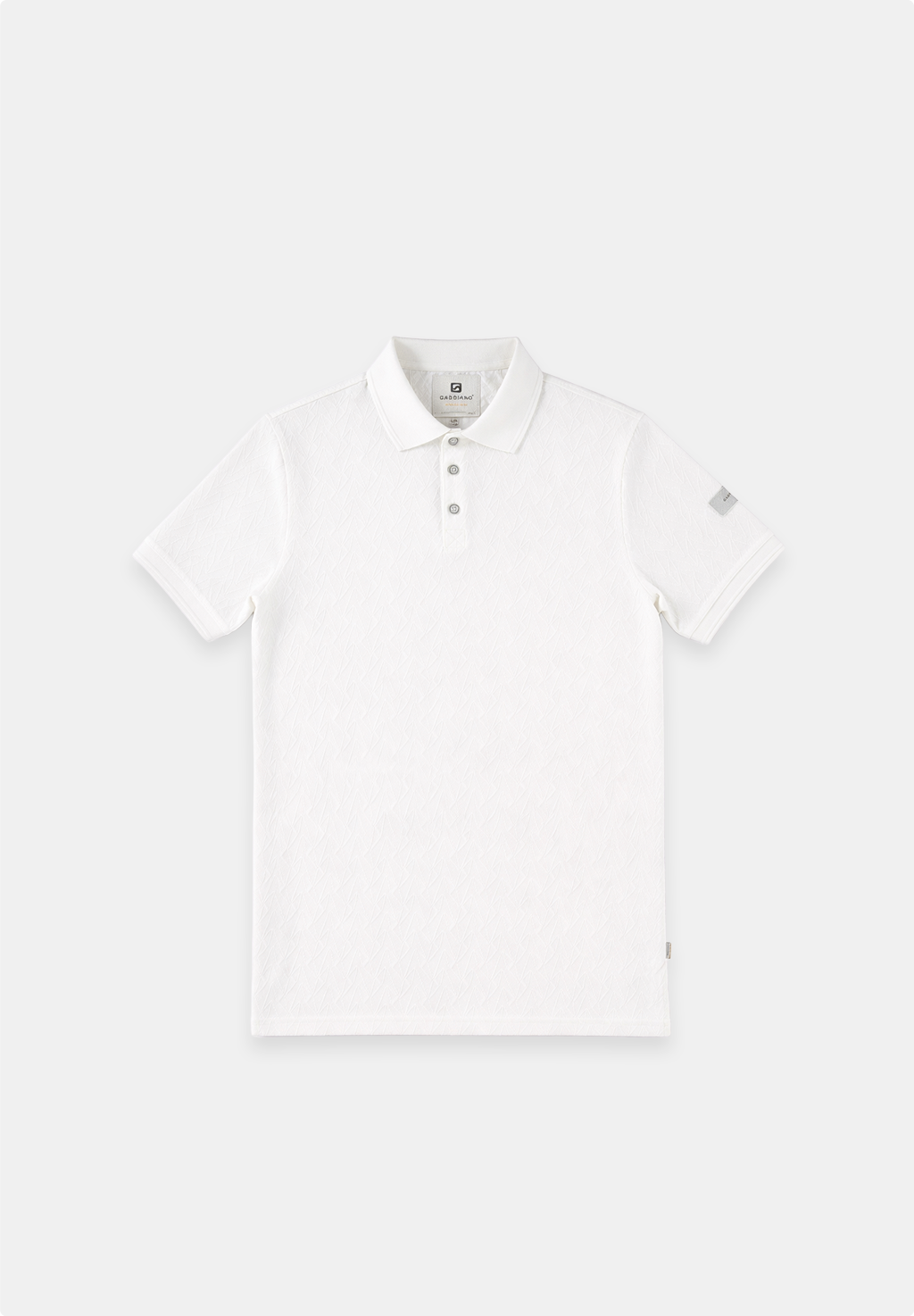 Rudor – Jacquard structure polo