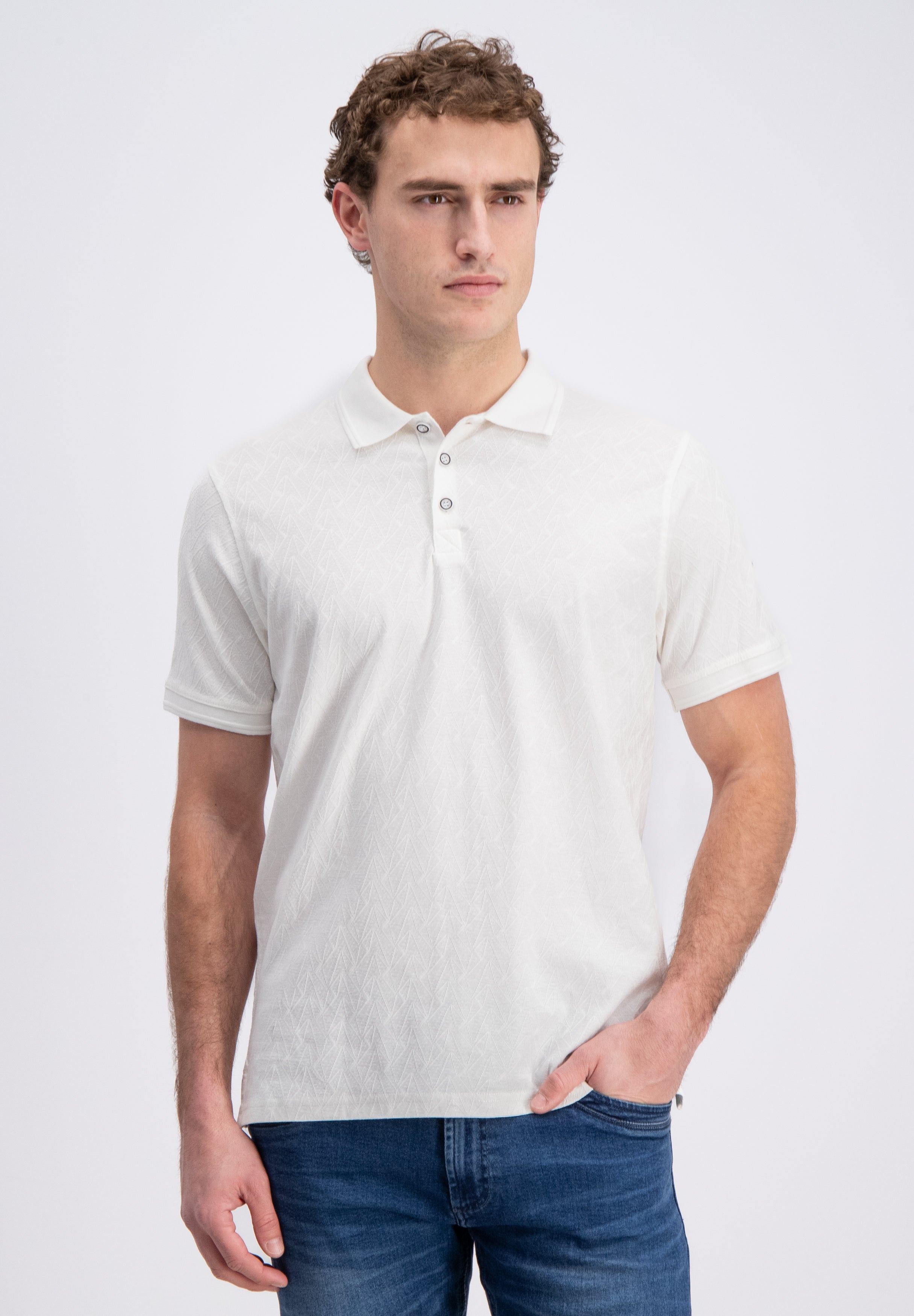 Rudor – Jacquard structure polo