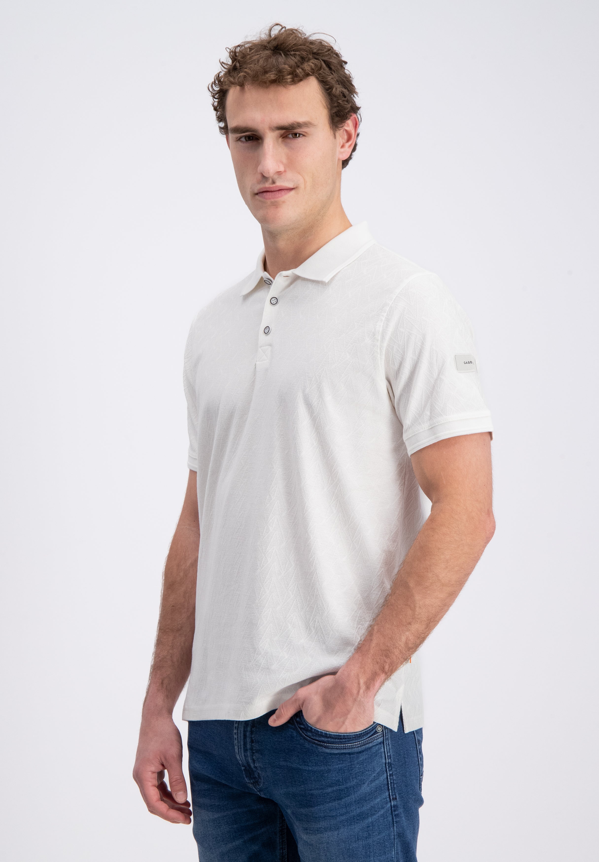Rudor – Jacquard structure polo
