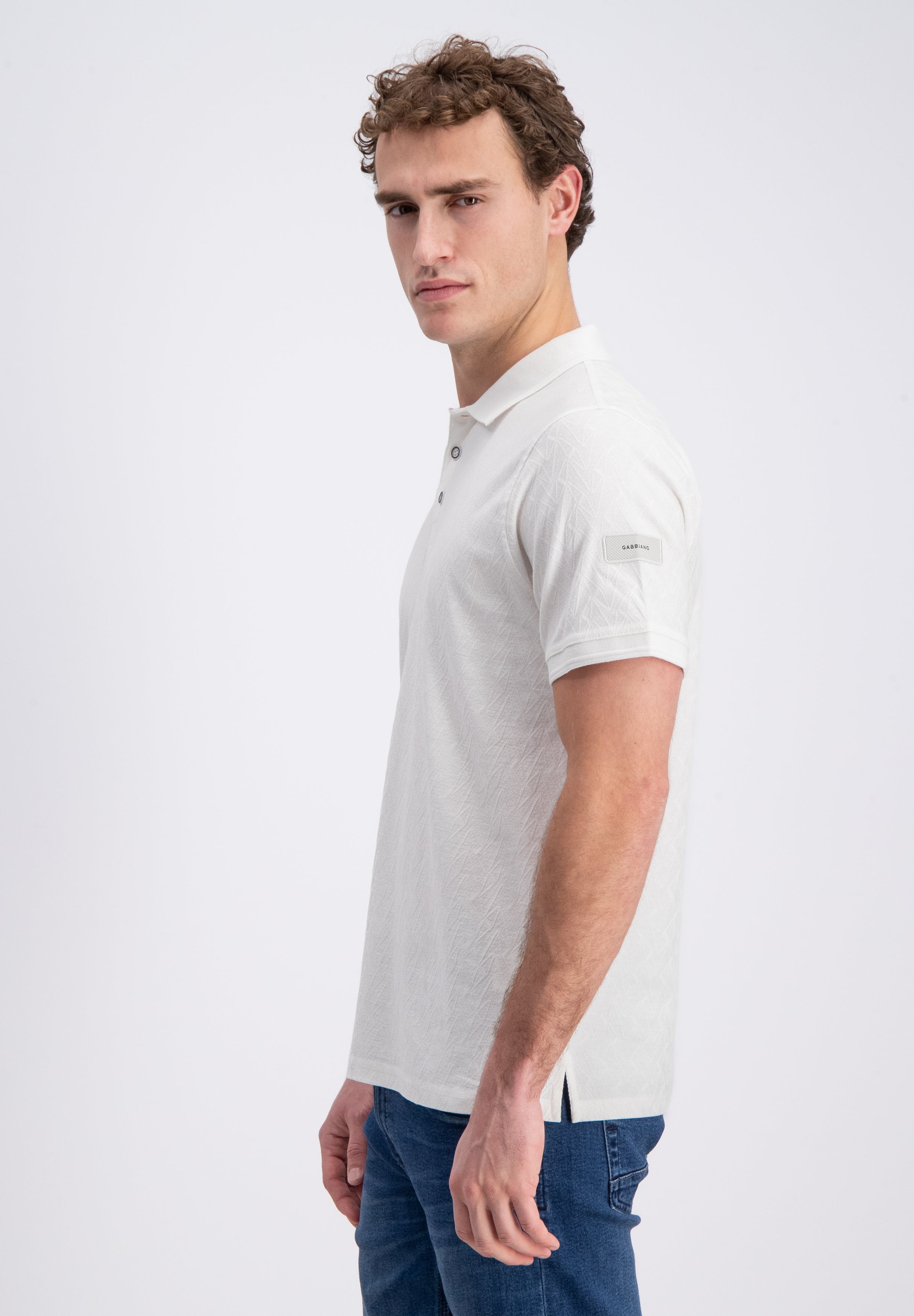 Rudor – Jacquard structure polo