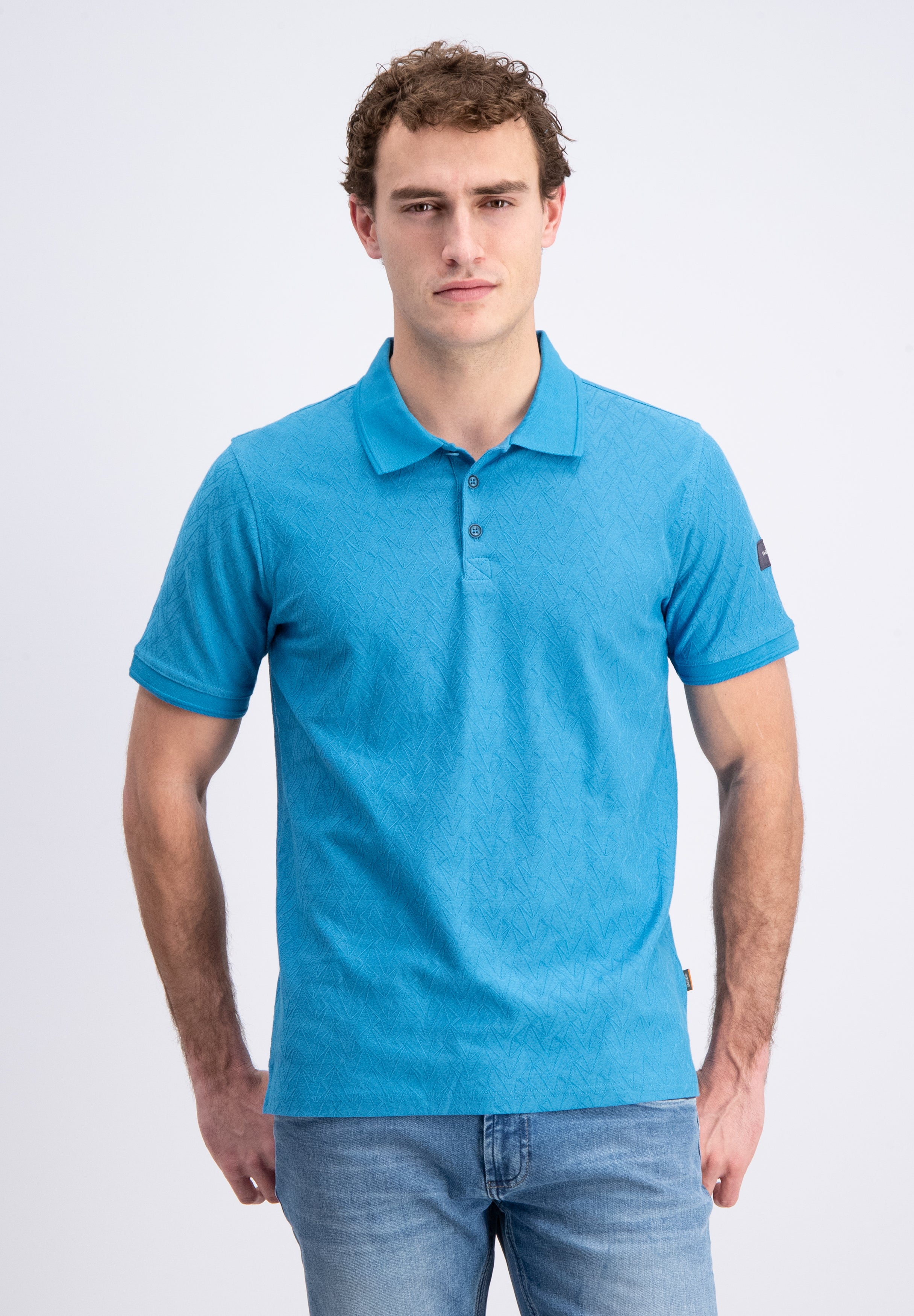 Rudor – Jacquard structure polo