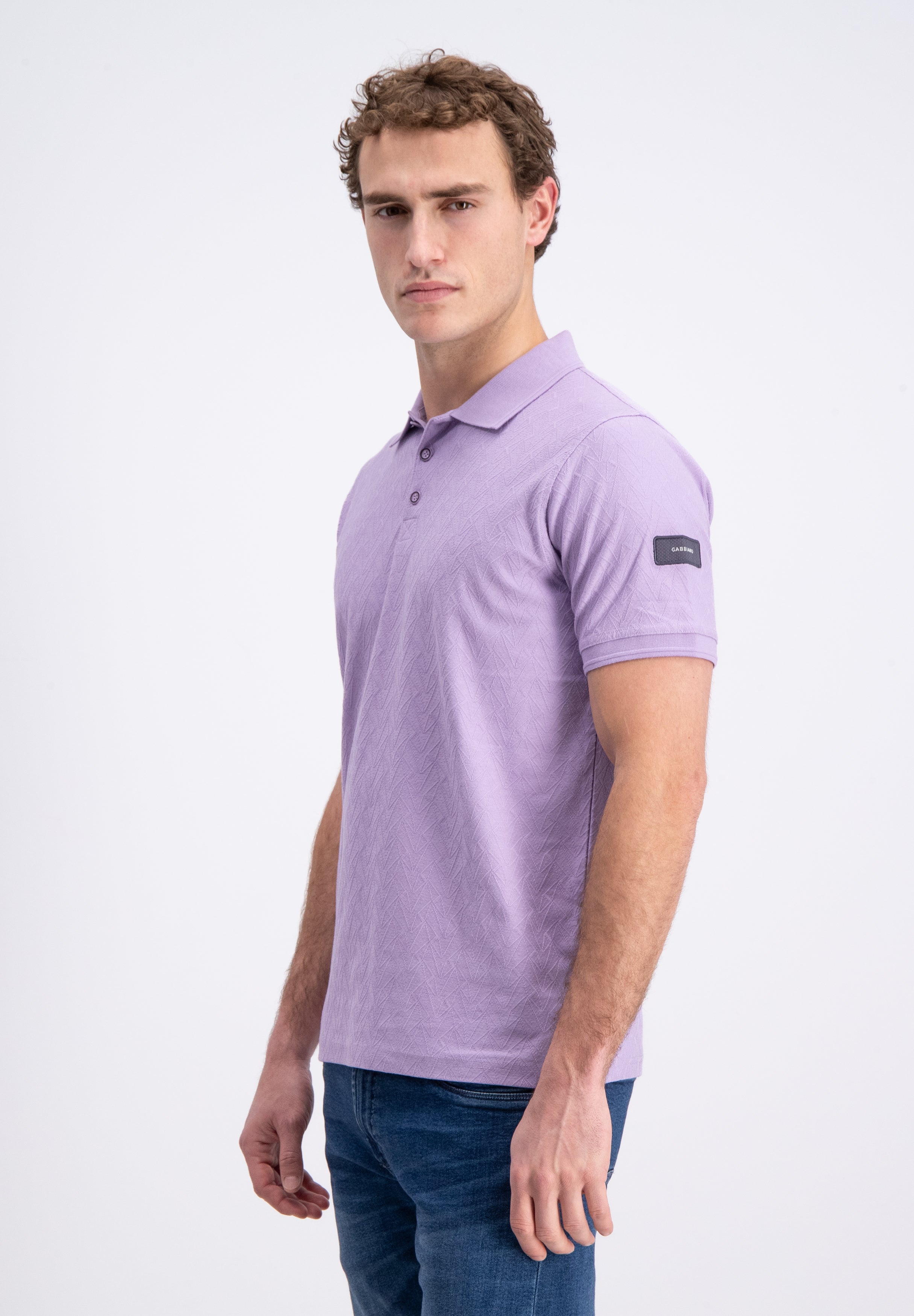 Rudor – Jacquard structure polo