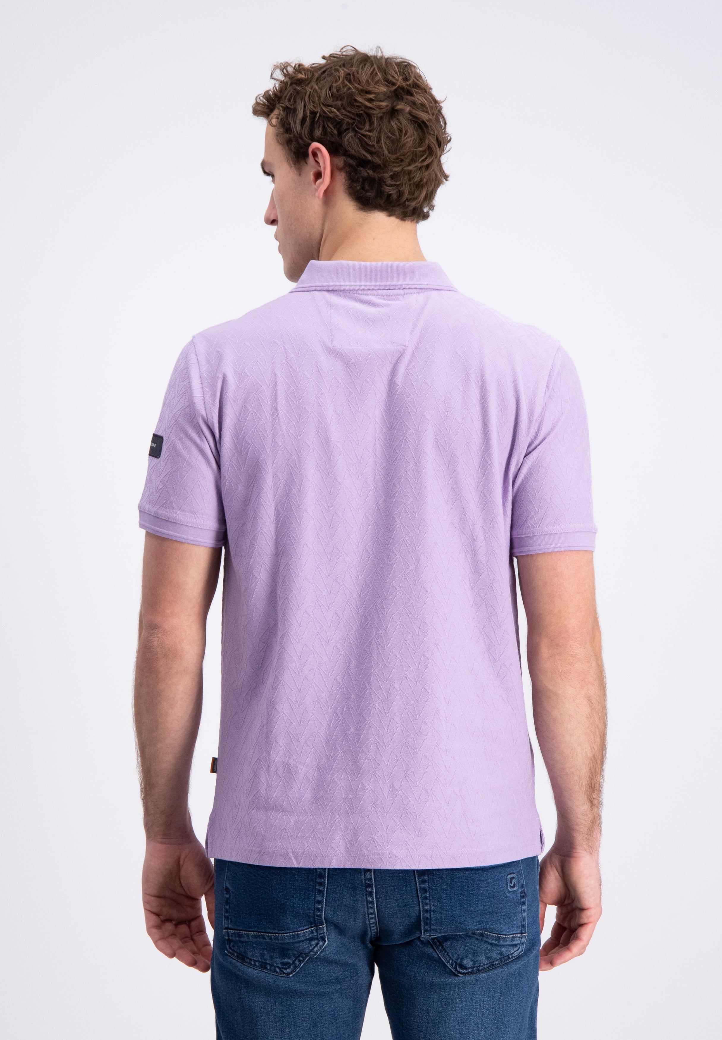 Rudor – Jacquard structure polo