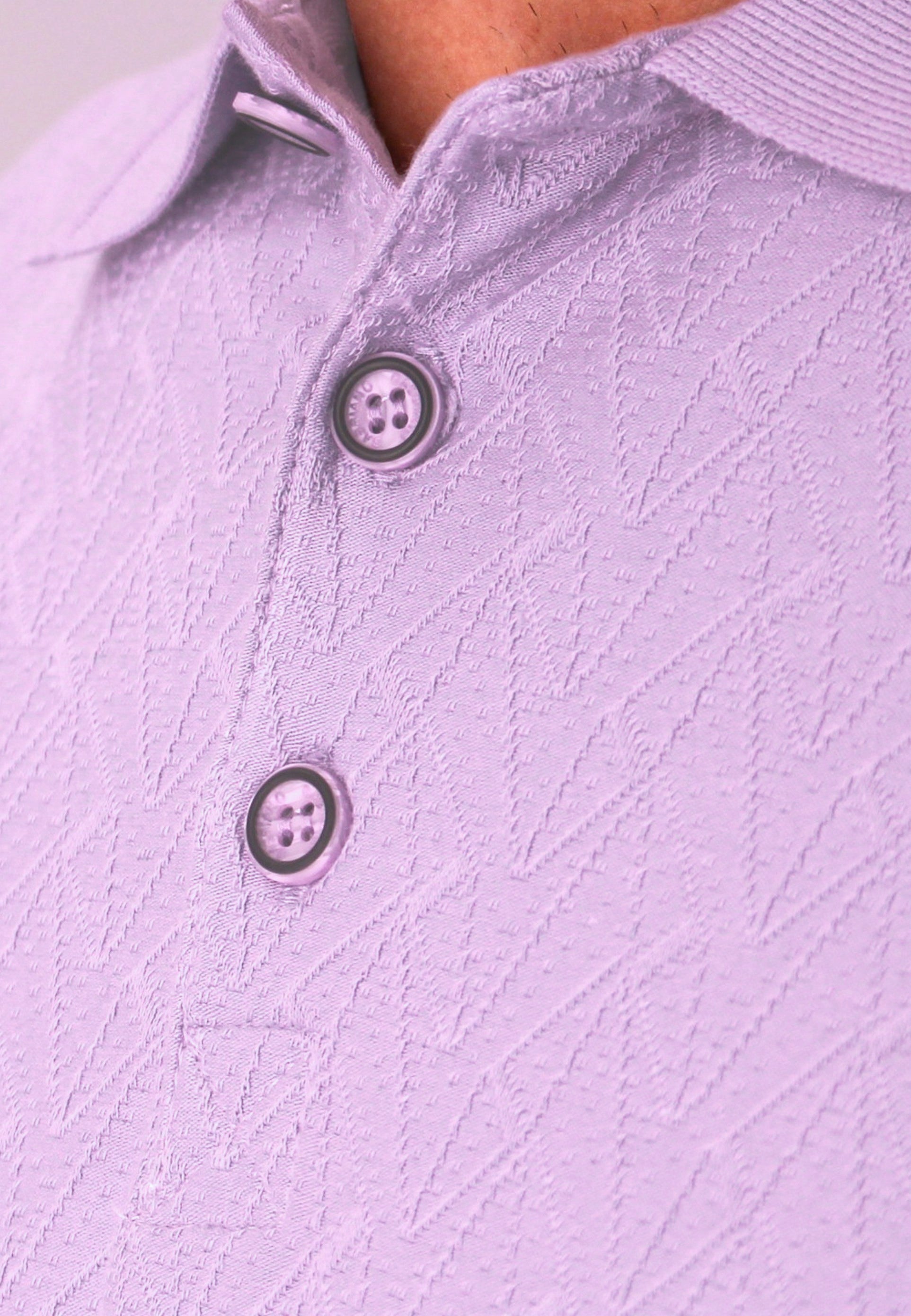 Rudor – Jacquard structure polo