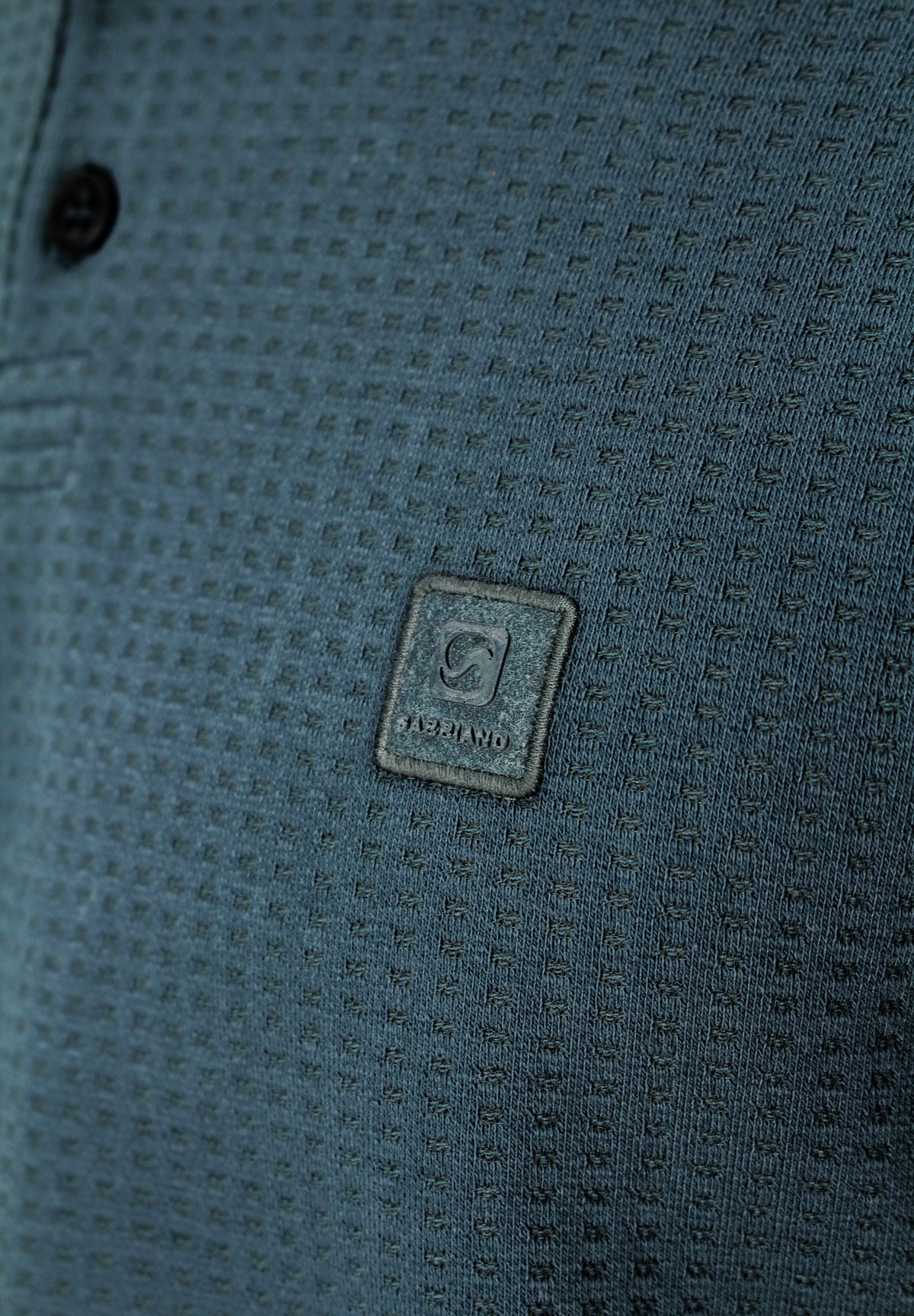 Oblak – Jacquard waffle structure polo