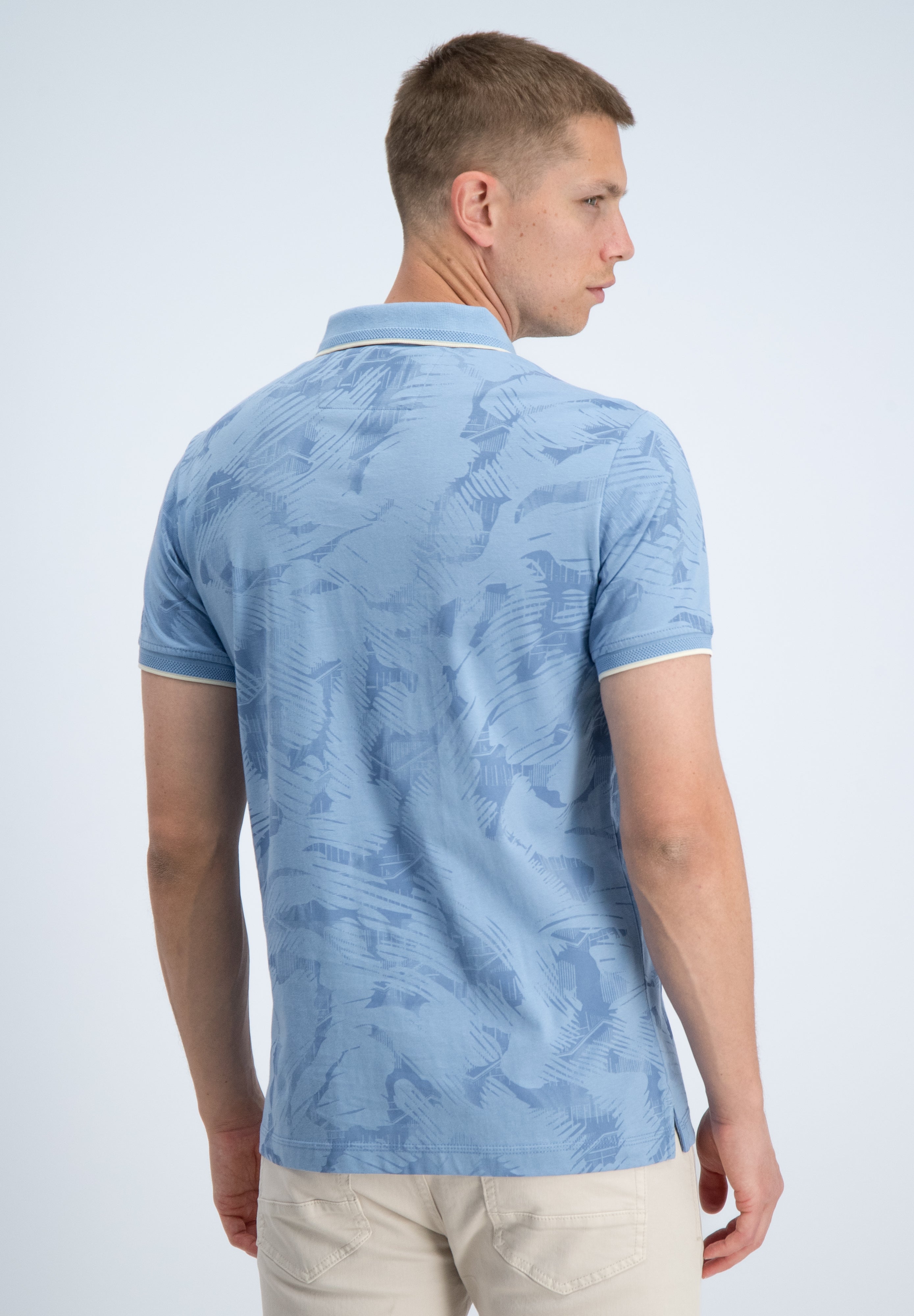 Regular fit polo all over print