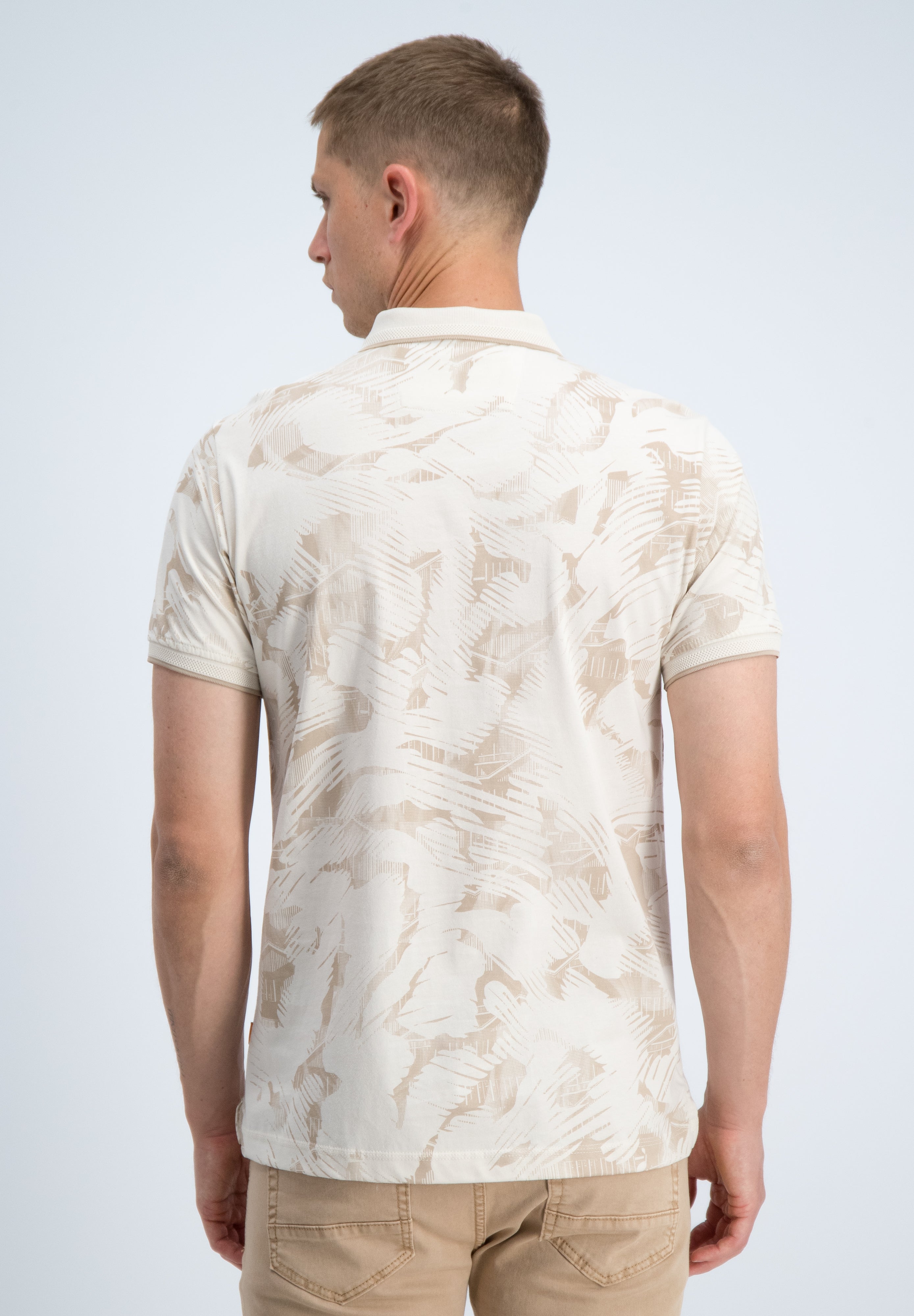 Regular fit polo all over print